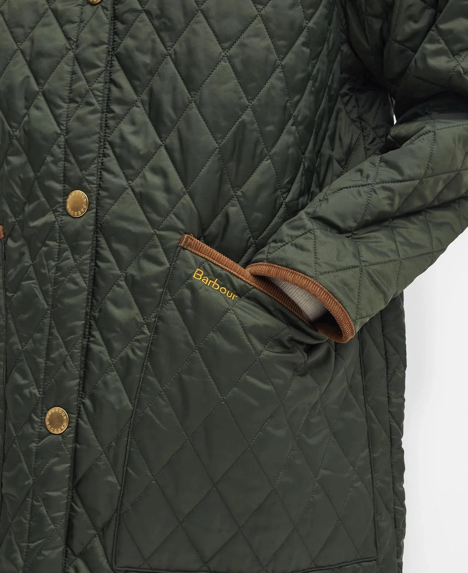 30th Anniversary Liddesdale Oversized Quilted Jacket - Olive/Classic