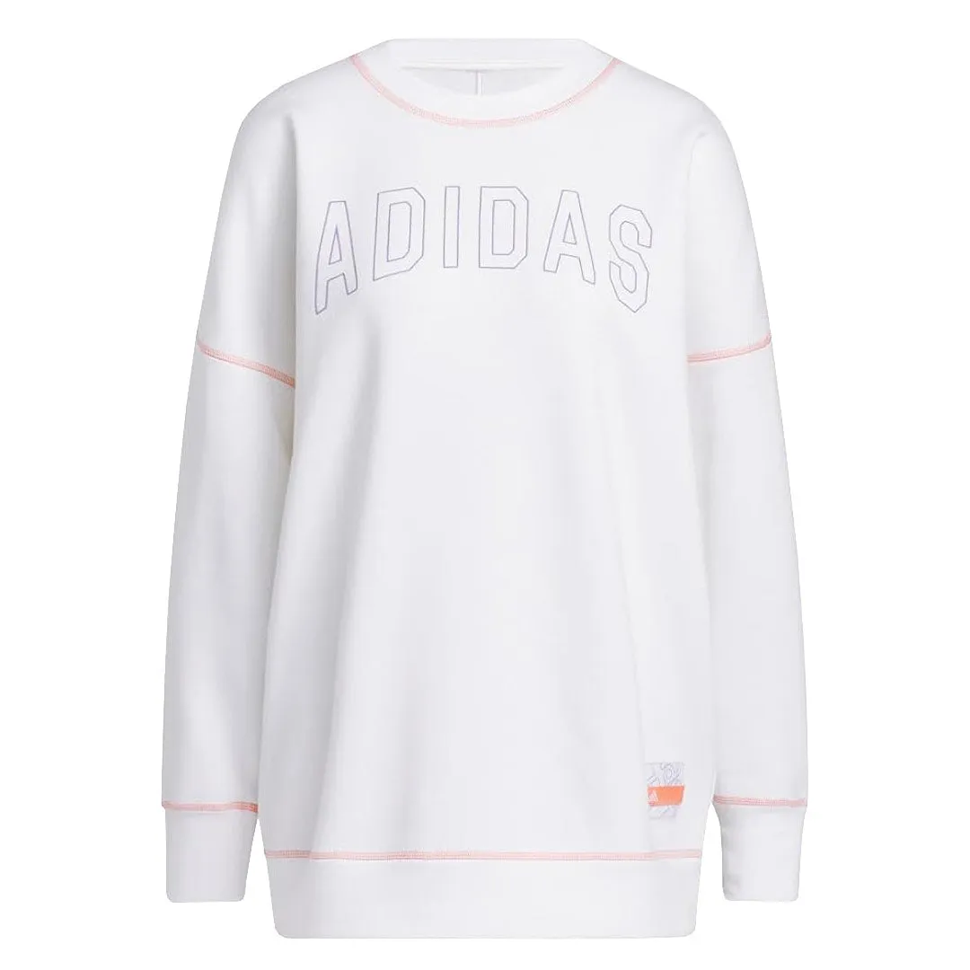 adidas - Women's Statement Boyfriend Crew Sweatshirt (IC1644)