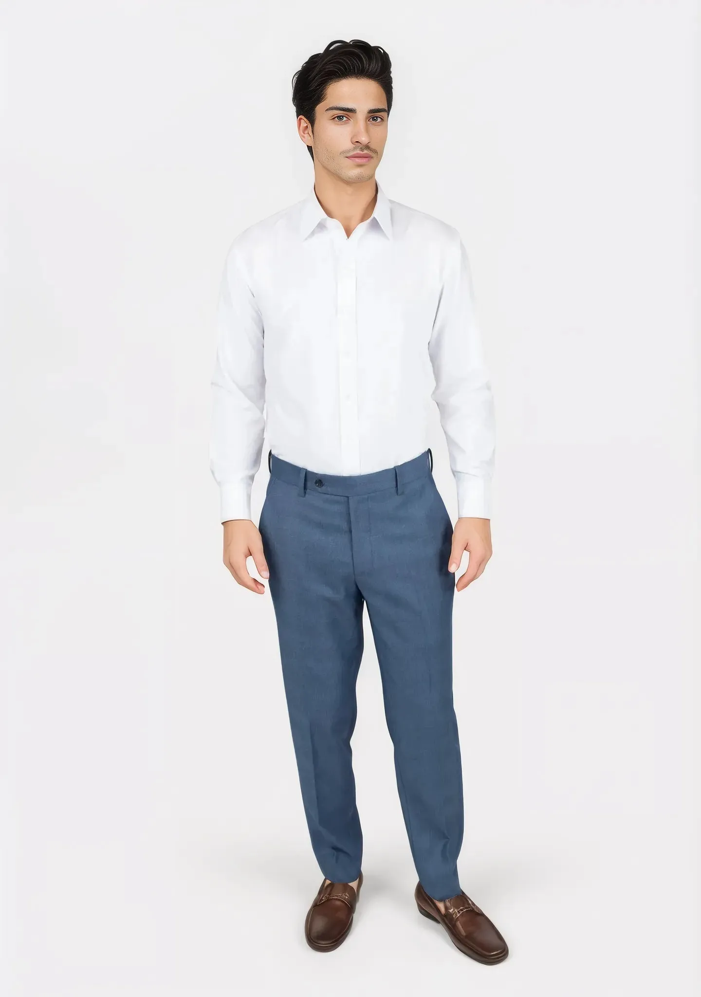 Air Force Blue Prince of Wales Pants