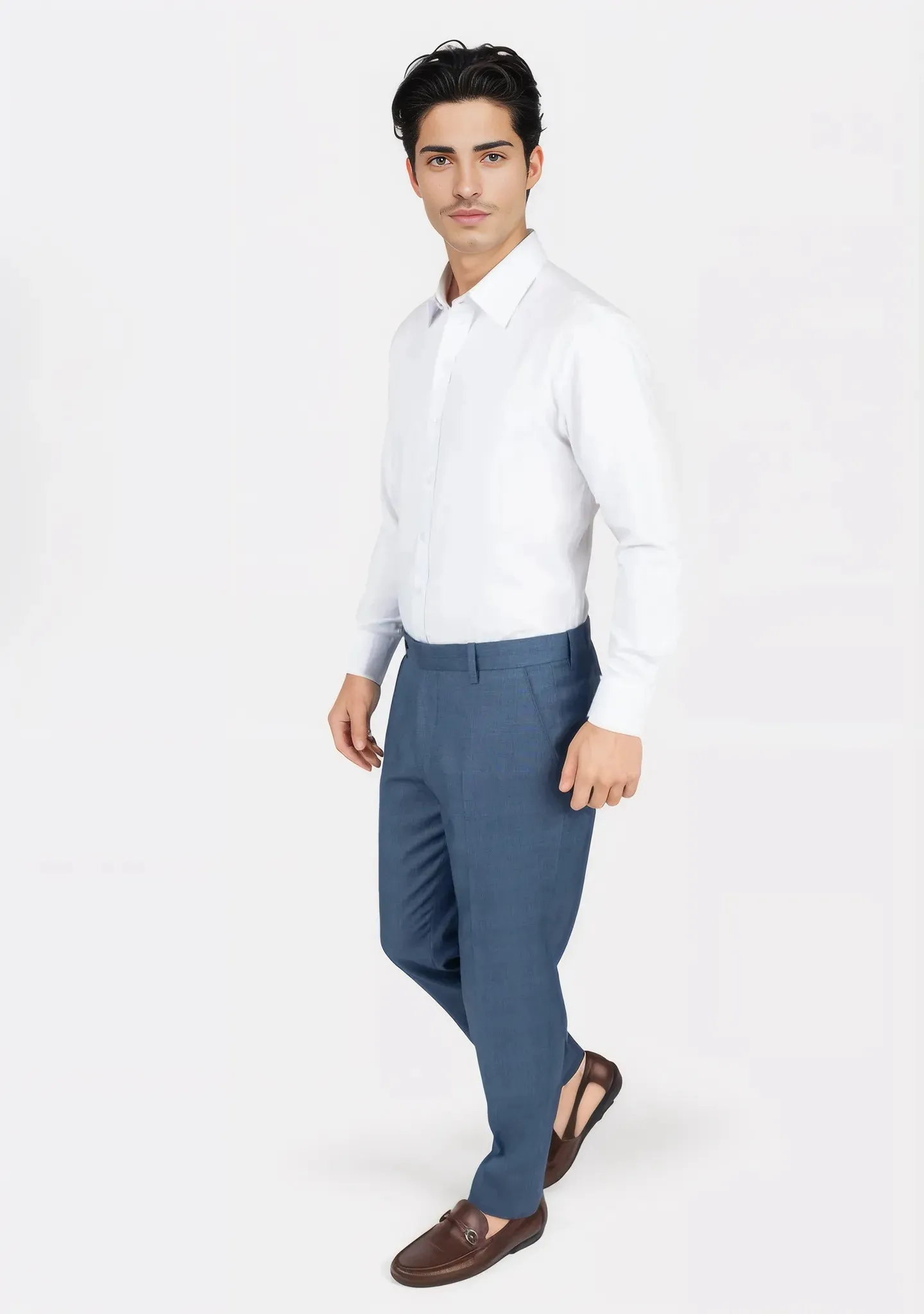 Air Force Blue Prince of Wales Pants