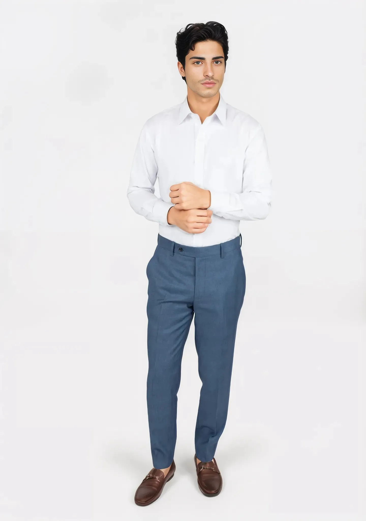 Air Force Blue Prince of Wales Pants