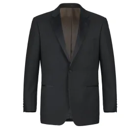 Alessandro Vitello by Renoir Satin Slim Fit Notched Lapel 2-Piece 100% Wool Tuxedo Suit RI508-1