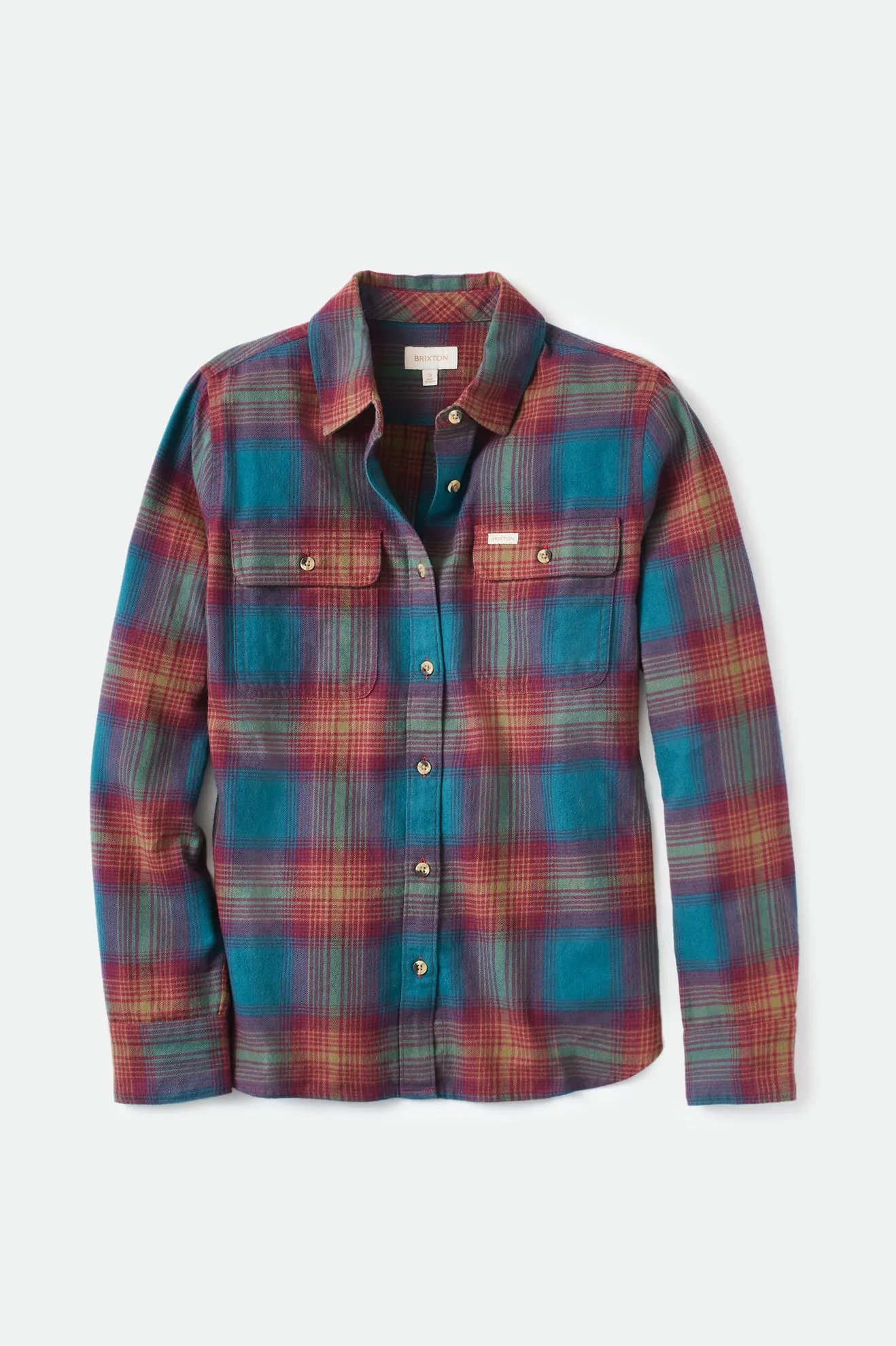 Bowery Women's Standard L/S Flannel - Atlantic Deep