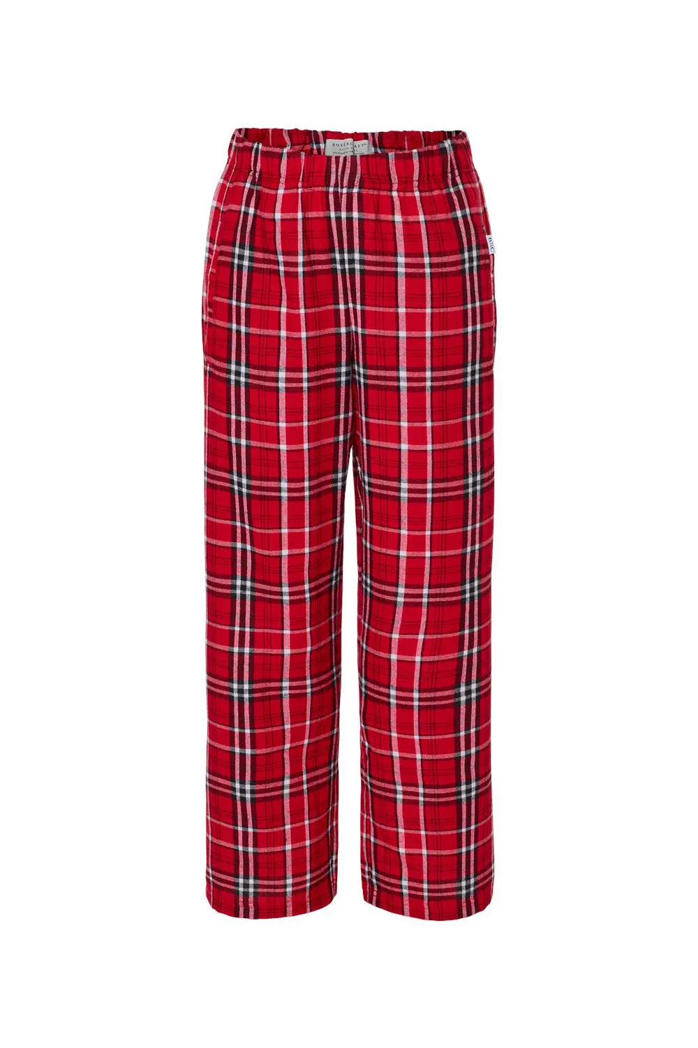 Boxercraft Youth Flannel Pants w/ Pockets - Red/White