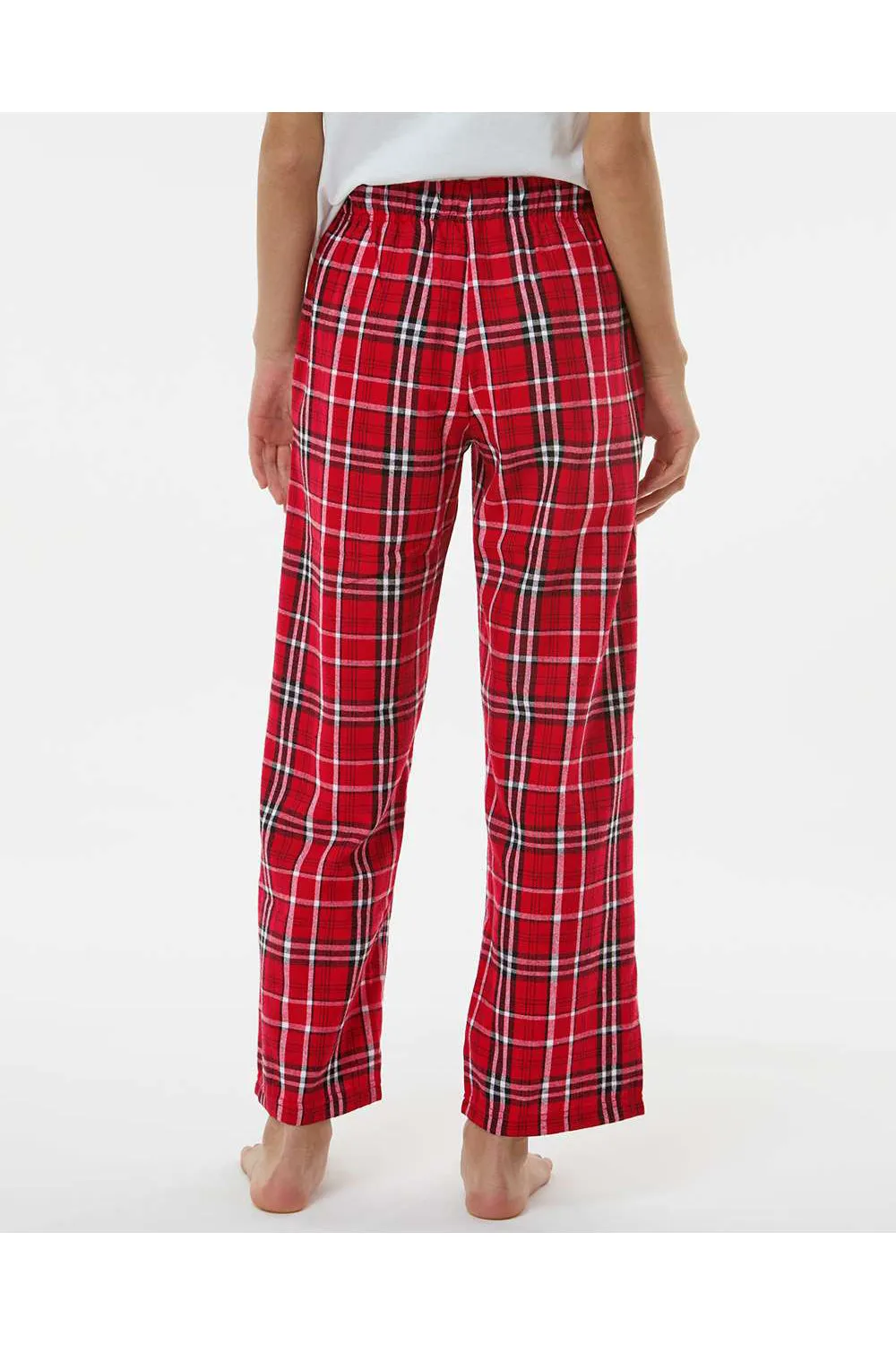 Boxercraft Youth Flannel Pants w/ Pockets - Red/White