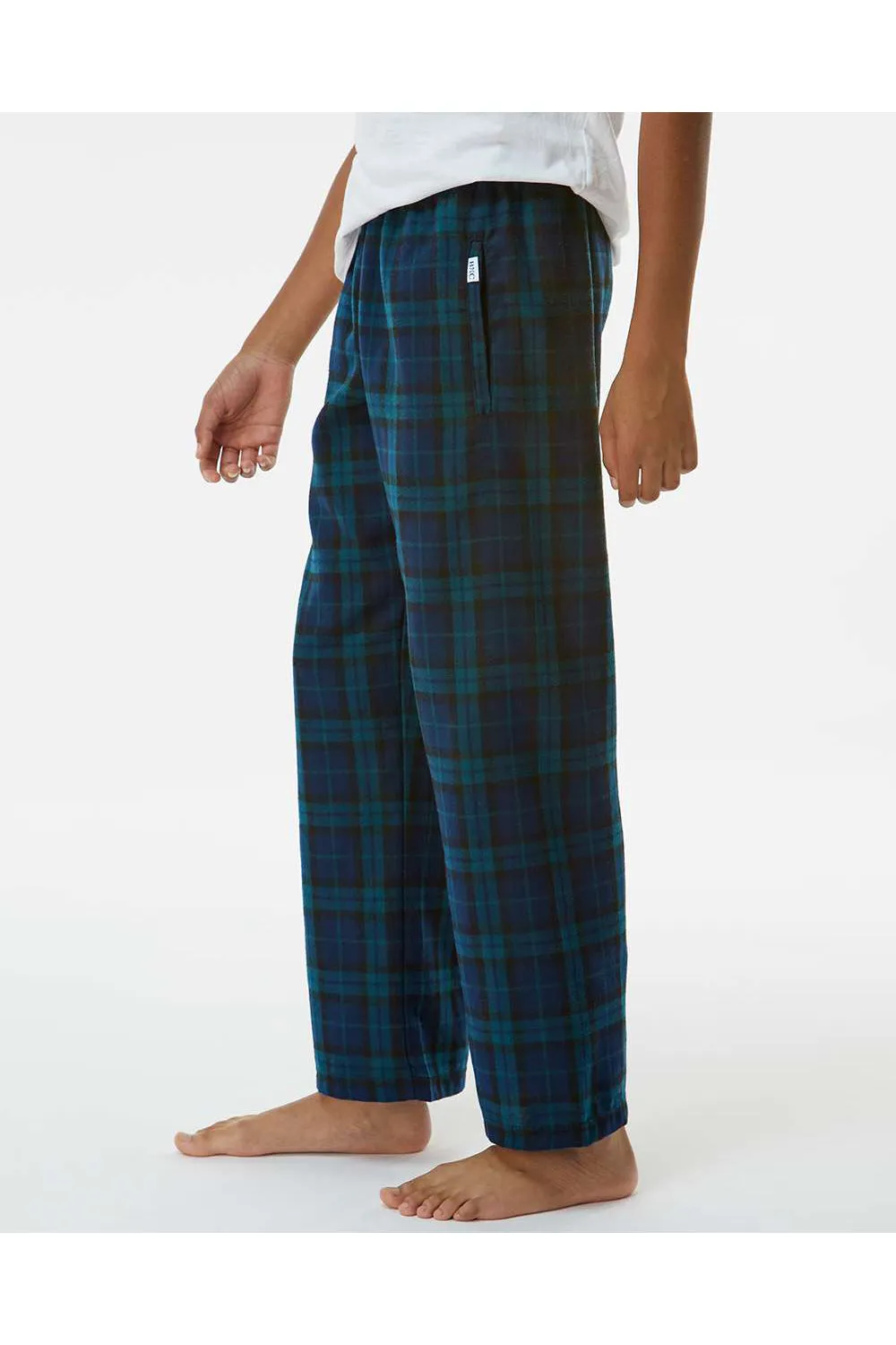 Boxercraft Youth Flannel Pants w/ Pockets - Scottish Tartan