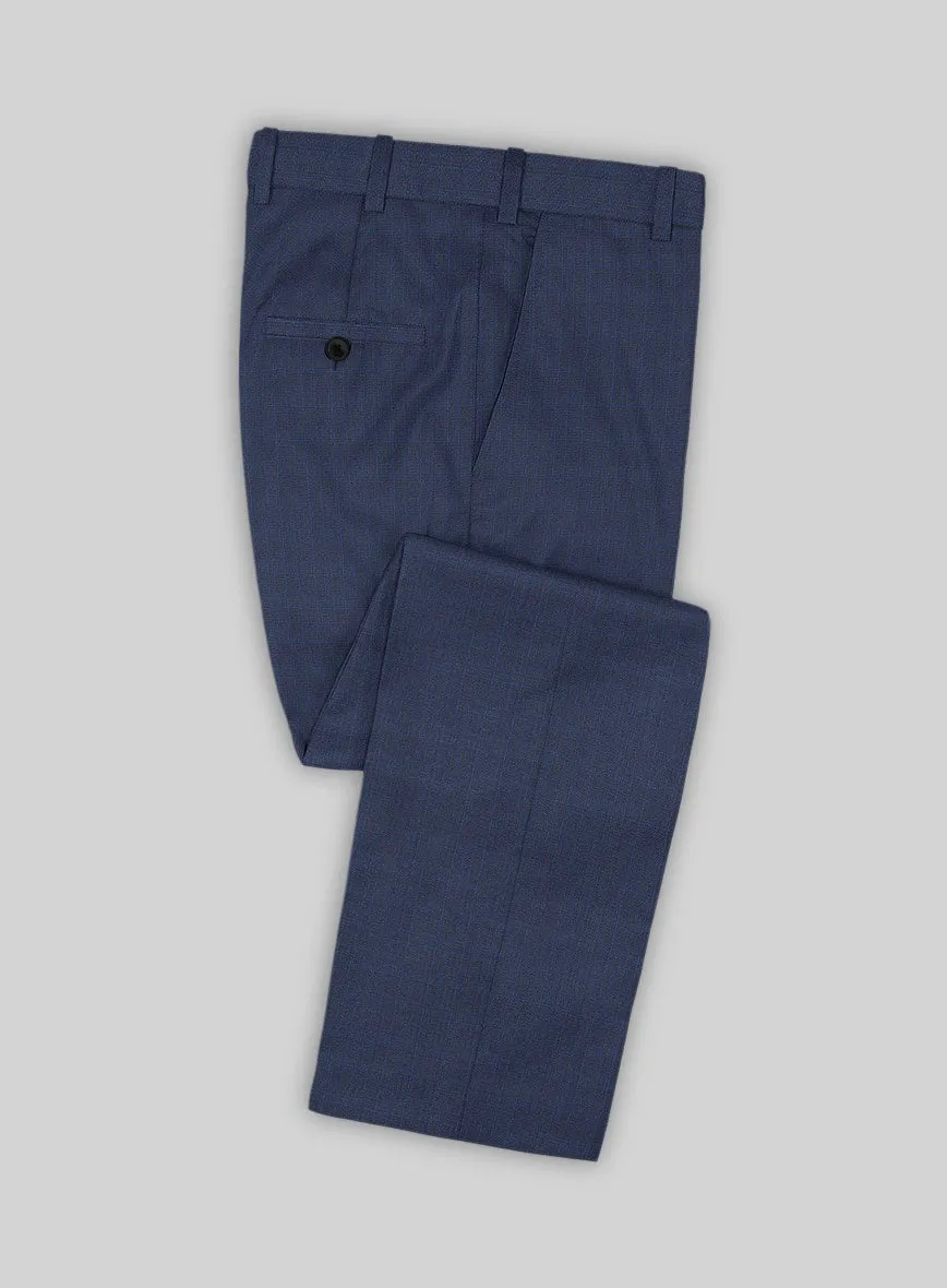 Bristol Refino Blue Checks Pants