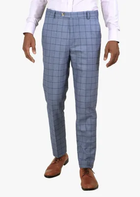 Carolina Blue Windowpane Pants