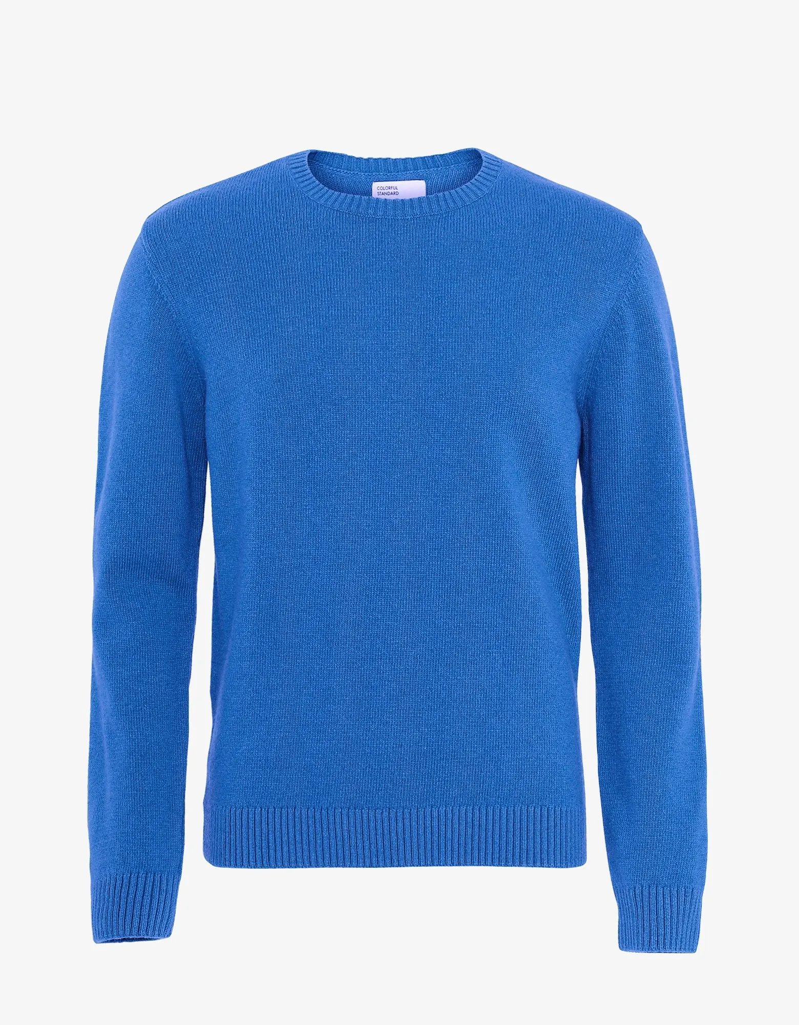 Classic Merino Wool Crew - Pacific Blue