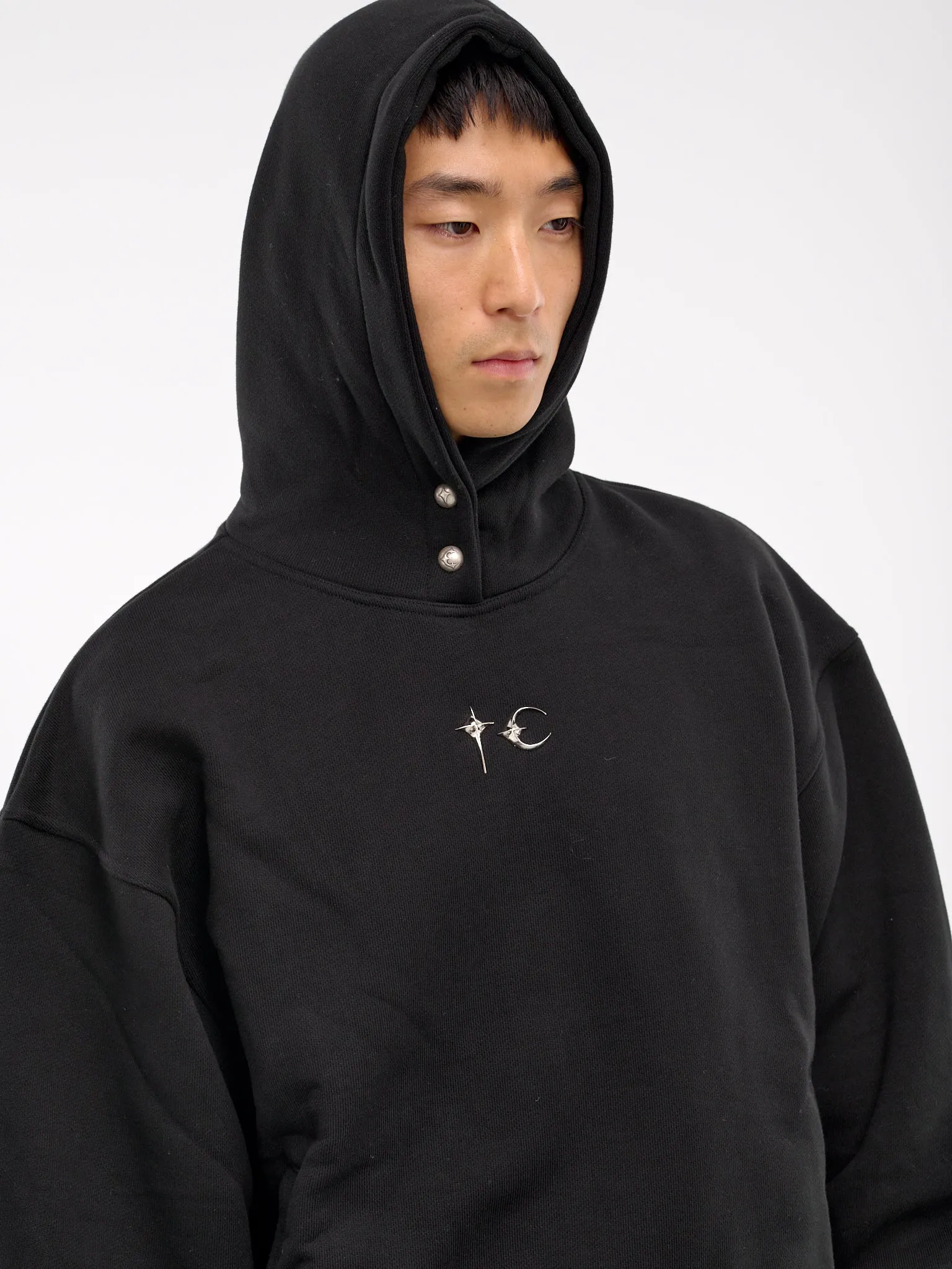 Color Emblem Hoodie (SS2201-BLACK)