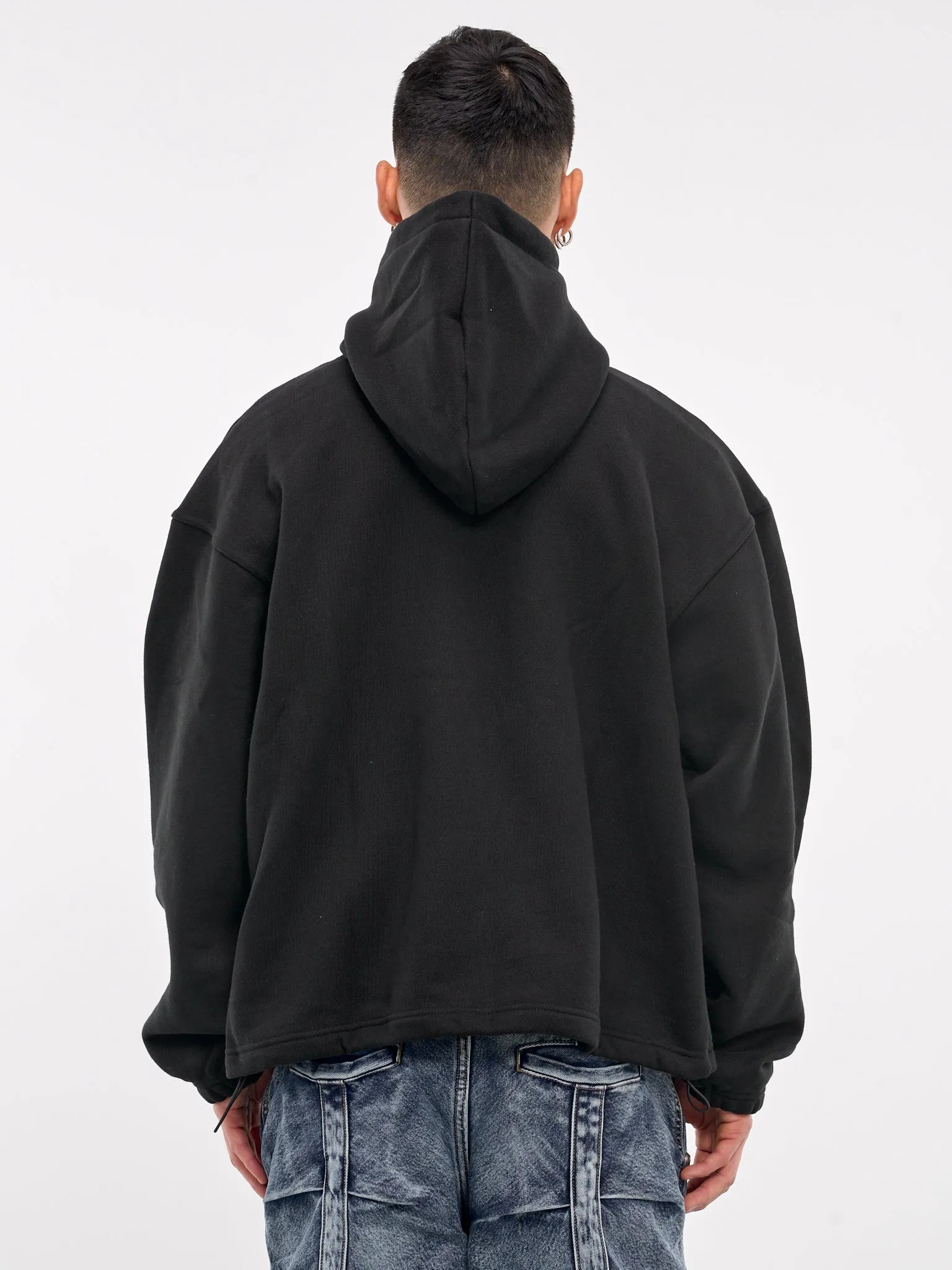 Color Emblem Hoodie (SS2201-BLACK)