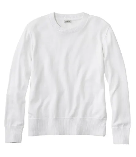 Cotton/Cashmere Crewneck Sweater Women's Regular