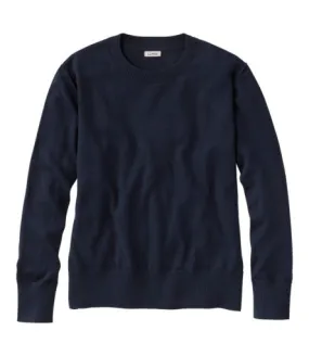 Cotton/Cashmere Crewneck Sweater Women's Regular