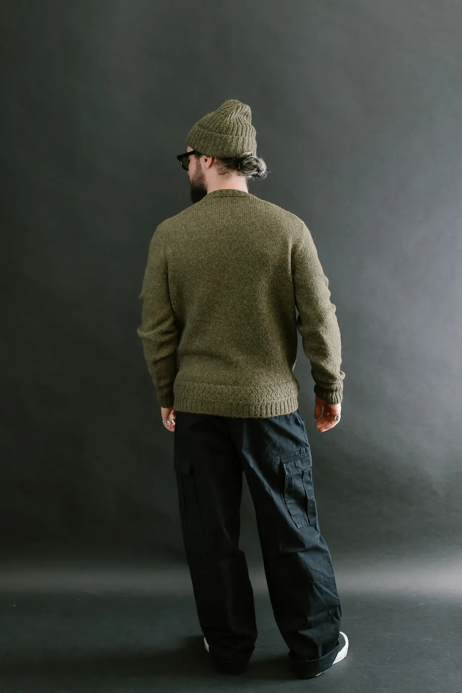 Crewneck Sweater Alpaca - Forest