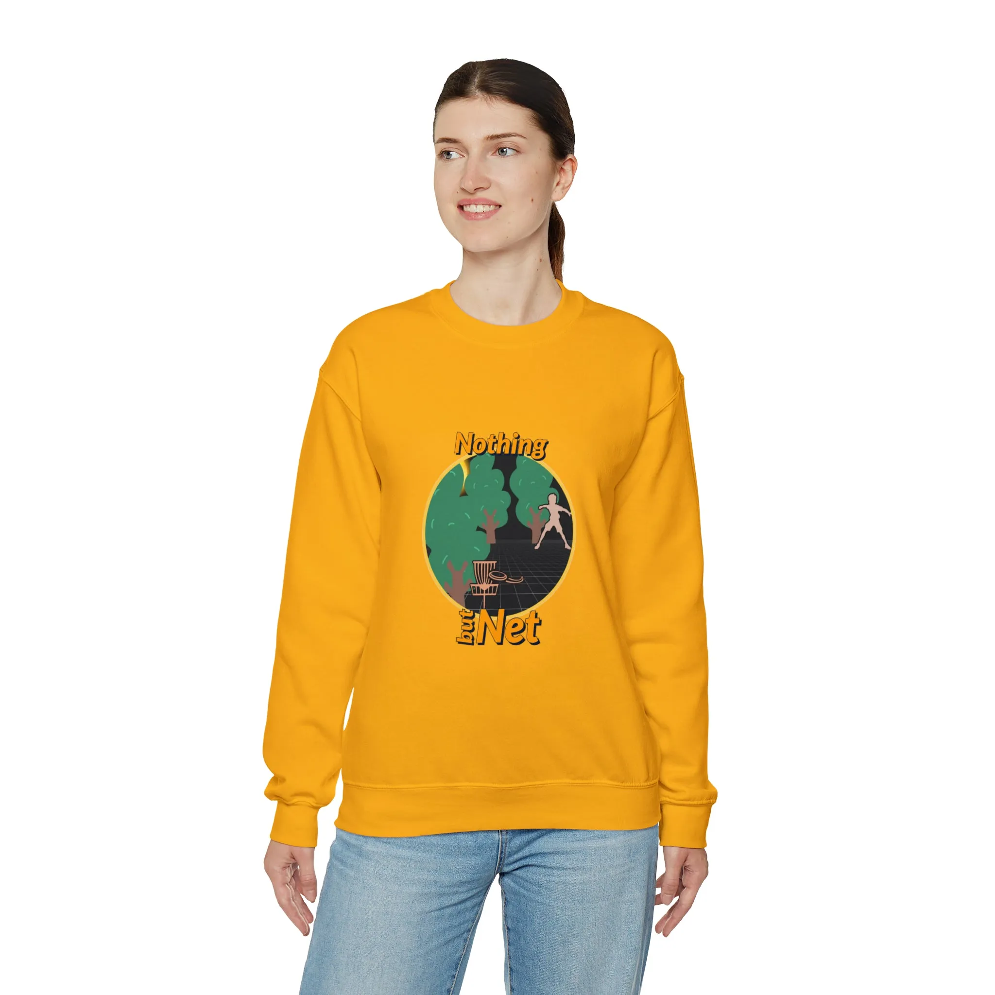 Disc golf Unisex Heavy Blend™ Crewneck Sweatshirt