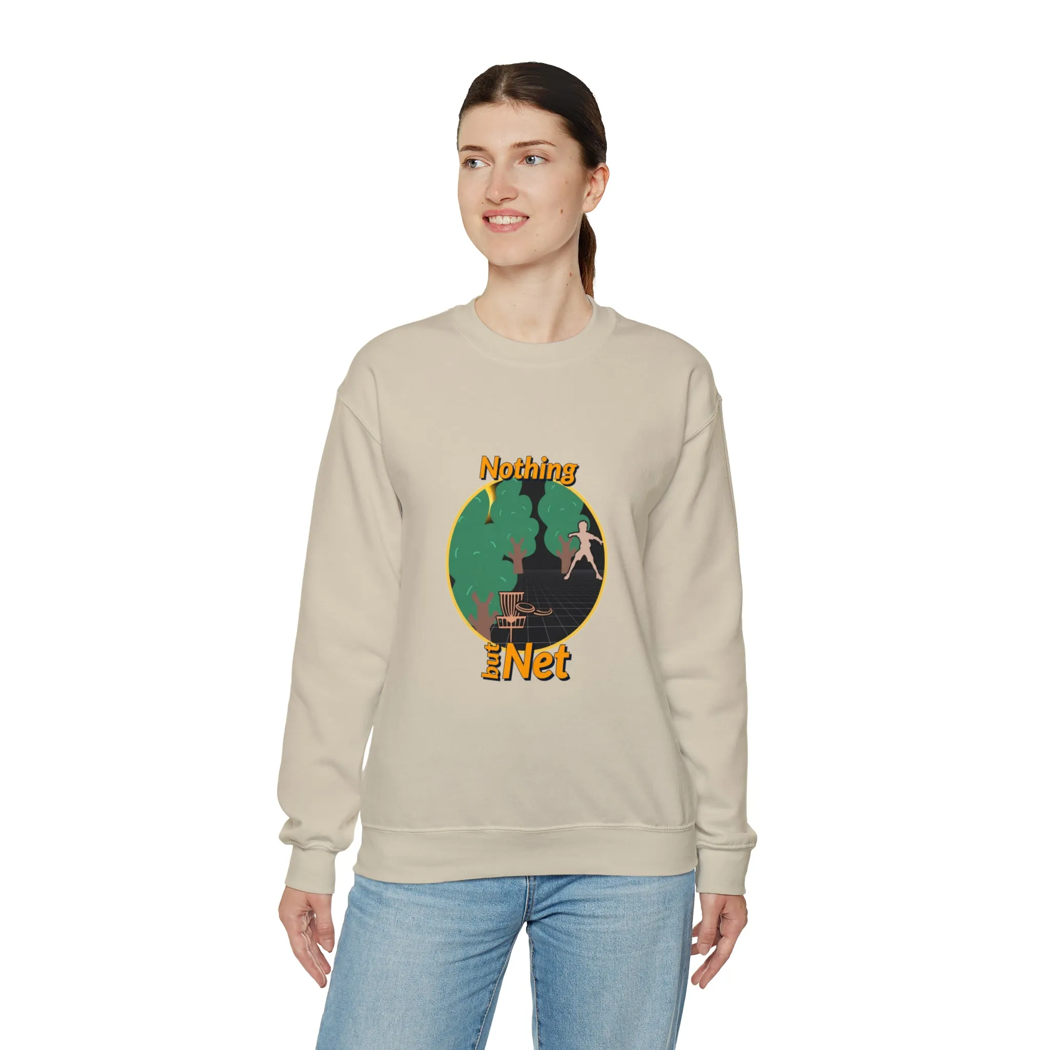 Disc golf Unisex Heavy Blend™ Crewneck Sweatshirt