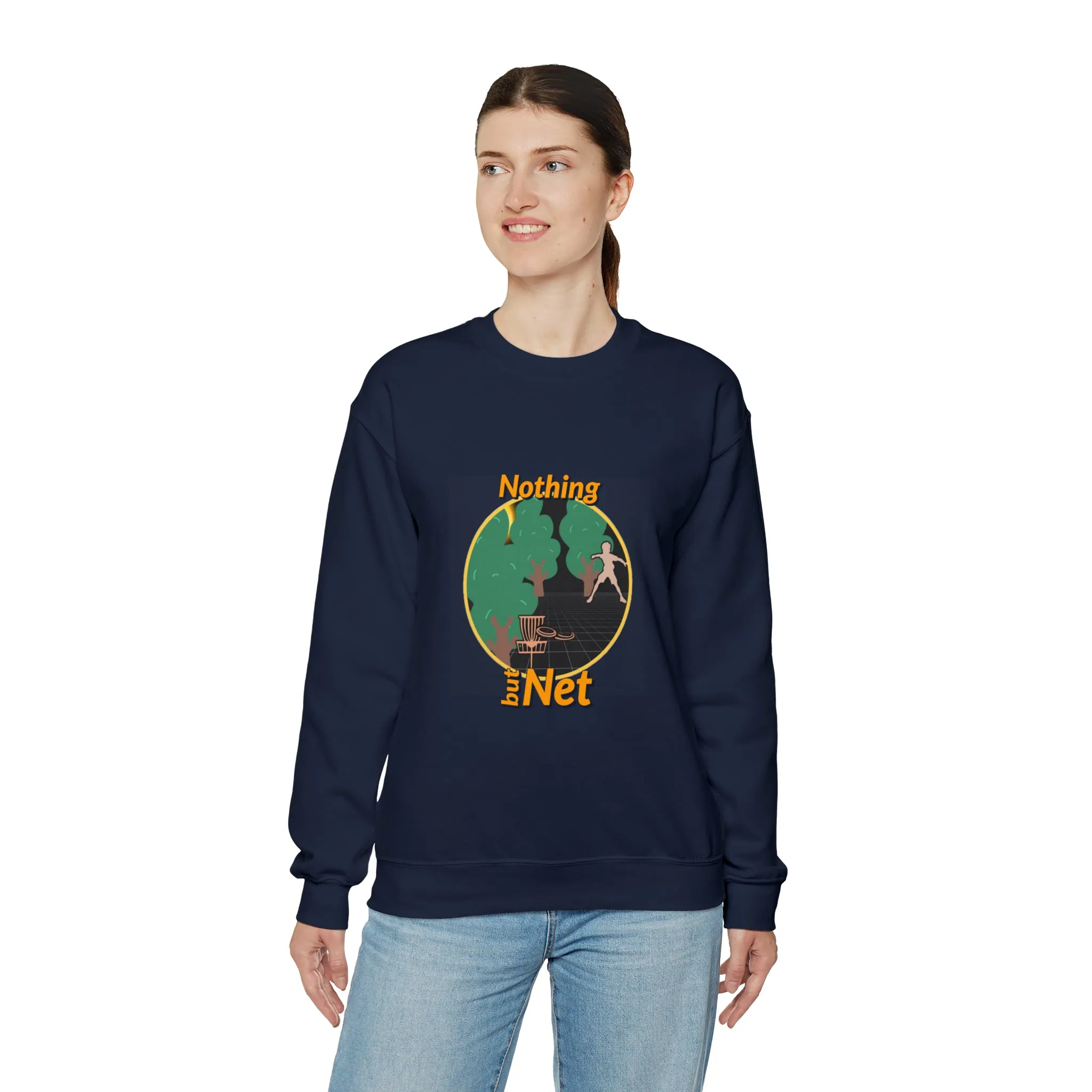 Disc golf Unisex Heavy Blend™ Crewneck Sweatshirt