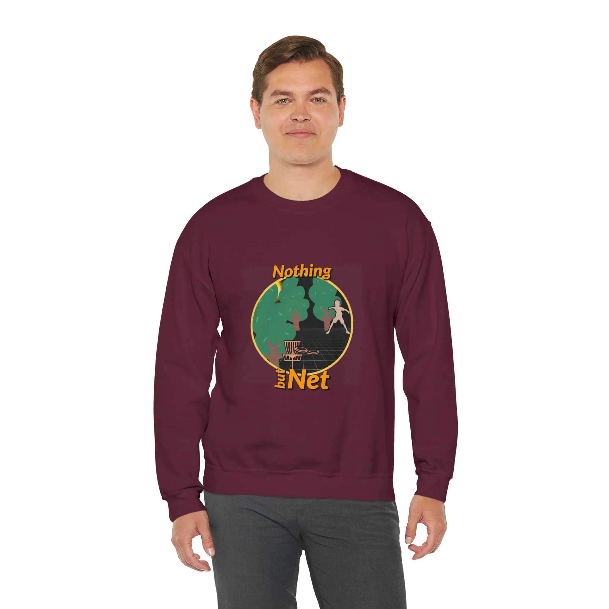 Disc golf Unisex Heavy Blend™ Crewneck Sweatshirt