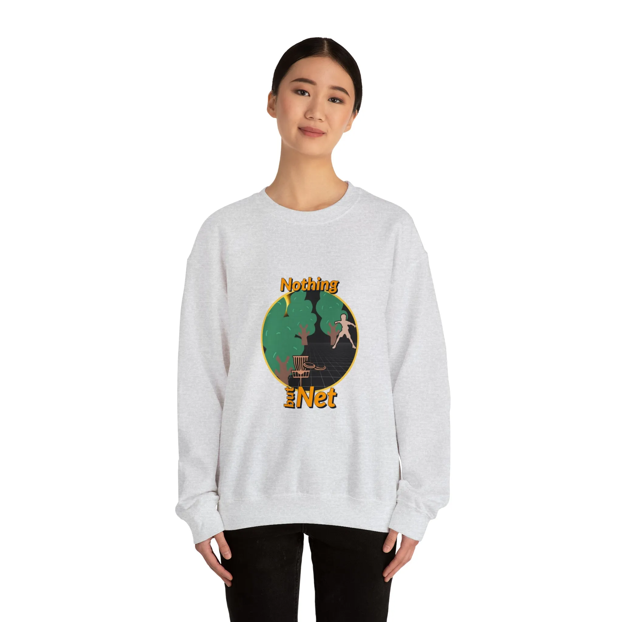 Disc golf Unisex Heavy Blend™ Crewneck Sweatshirt