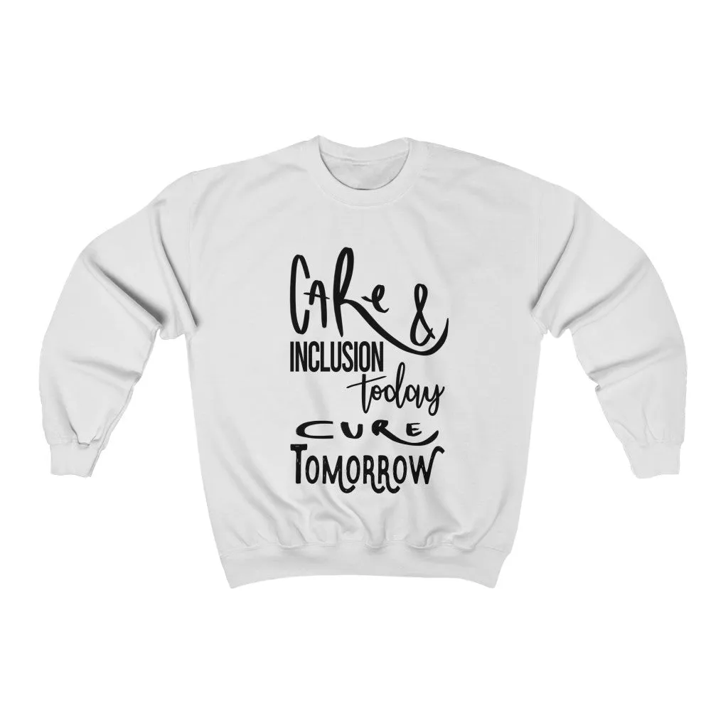 Female Crewneck Sweatshirt - Care & Inclusion