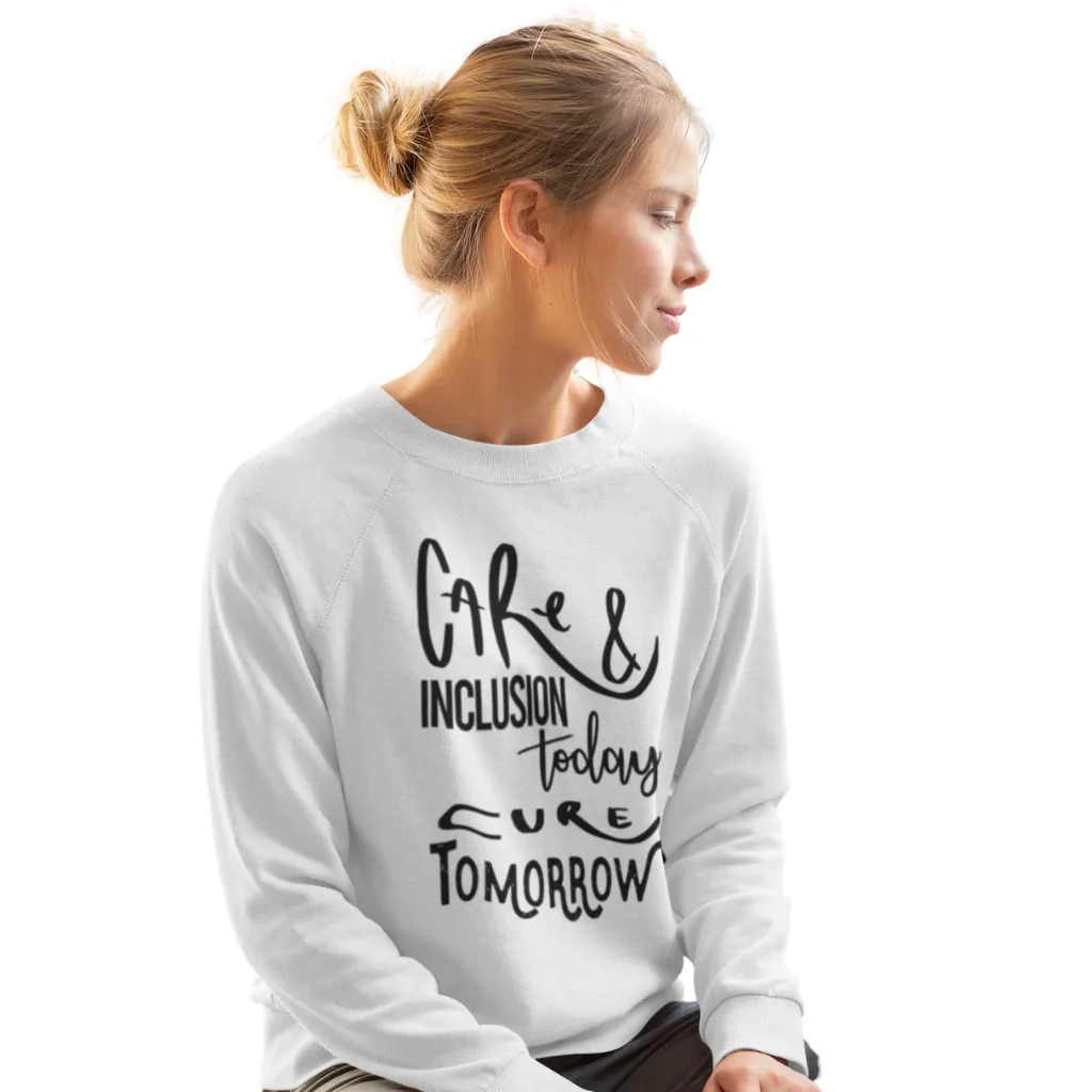 Female Crewneck Sweatshirt - Care & Inclusion