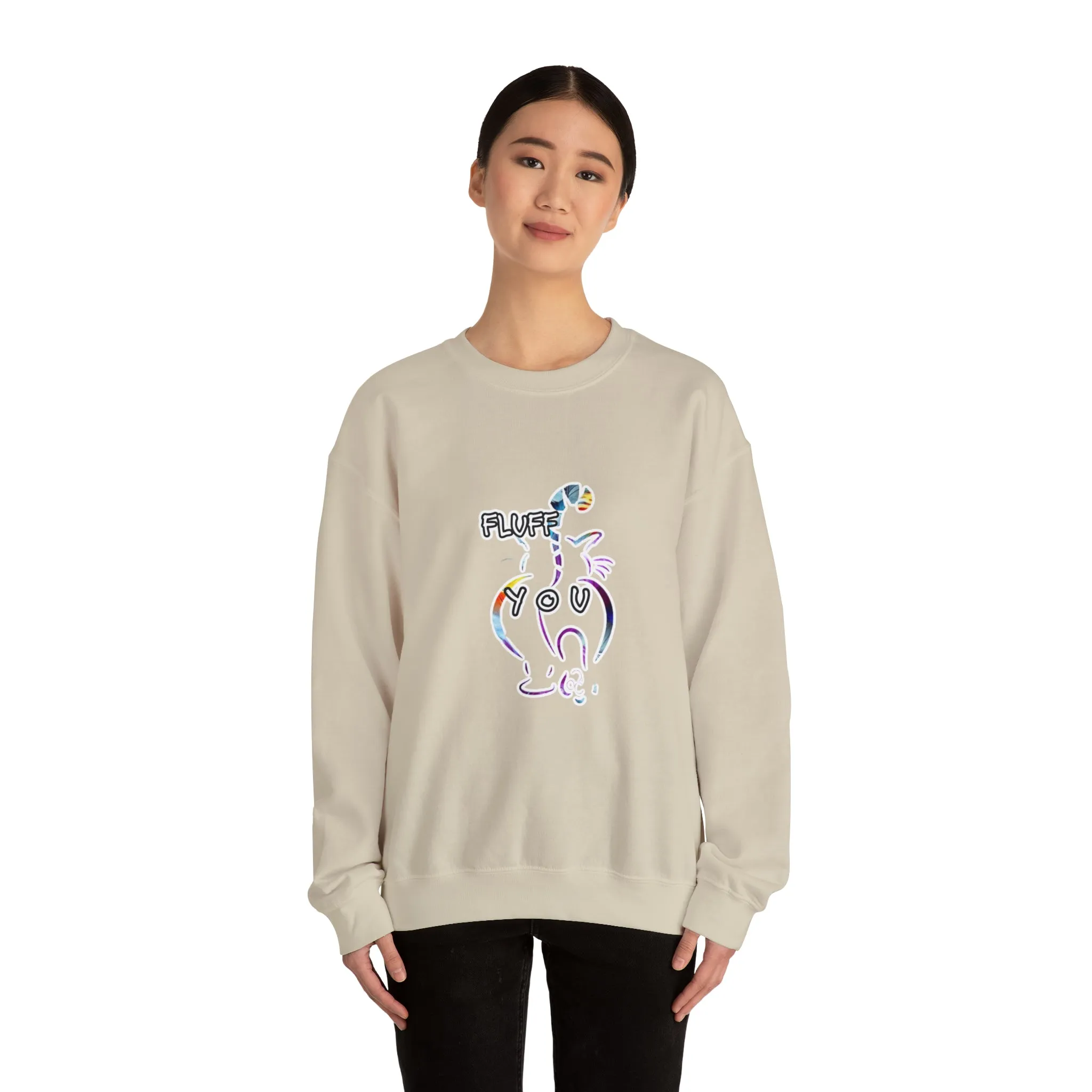 Fluff you Unisex Heavy Blend™ Crewneck Sweatshirt