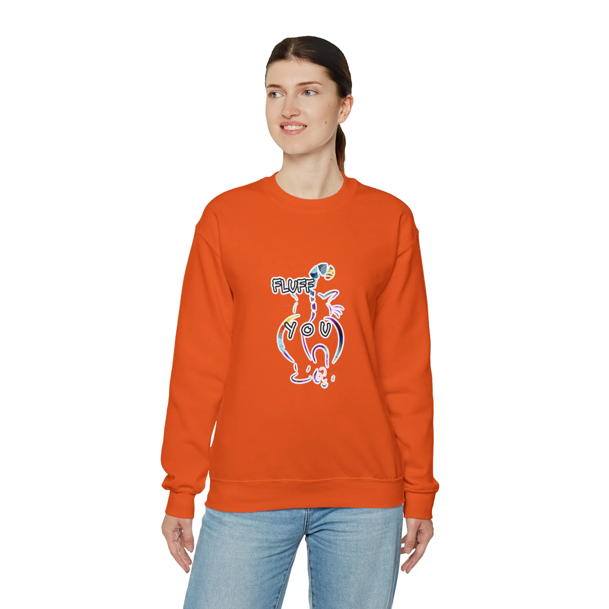 Fluff you Unisex Heavy Blend™ Crewneck Sweatshirt