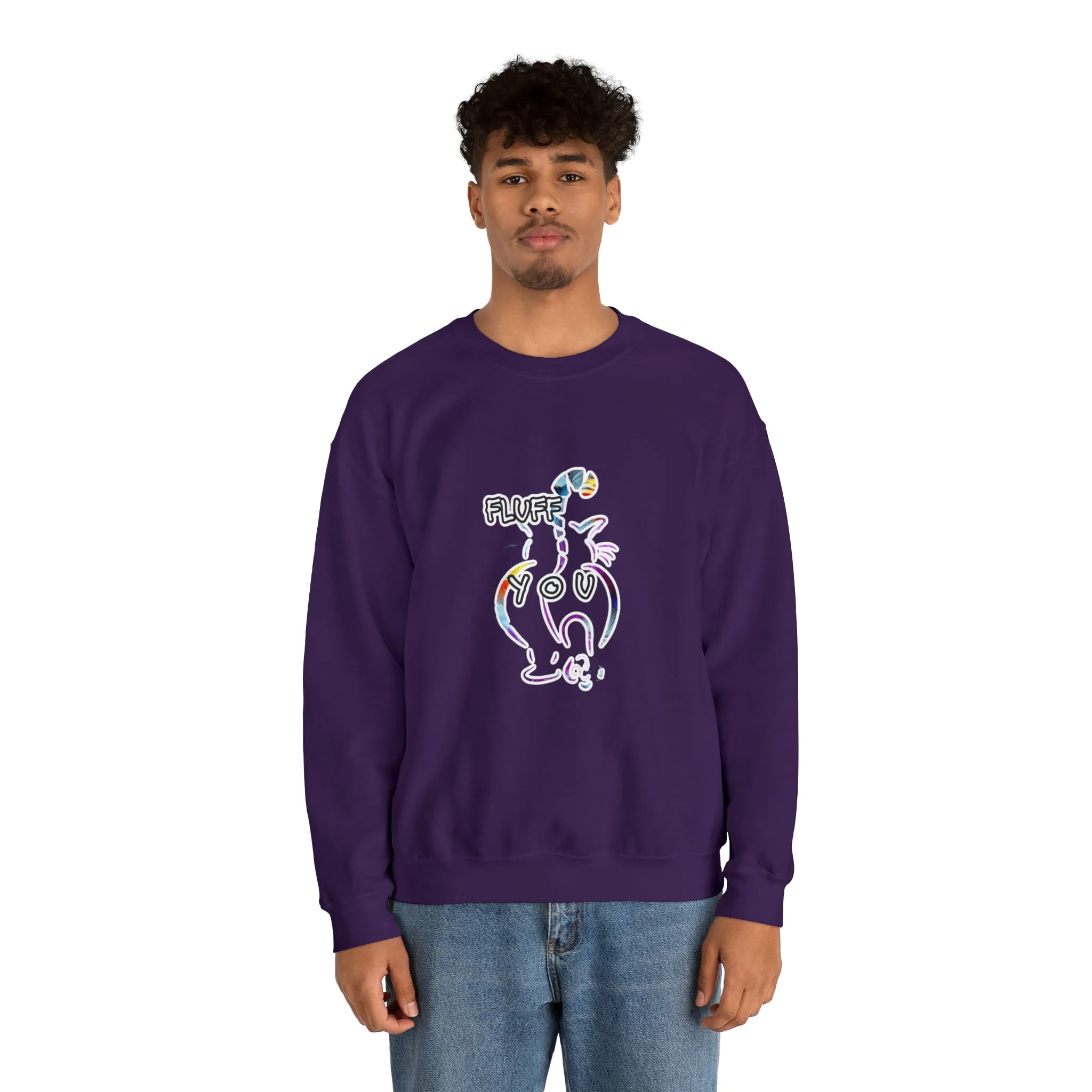 Fluff you Unisex Heavy Blend™ Crewneck Sweatshirt