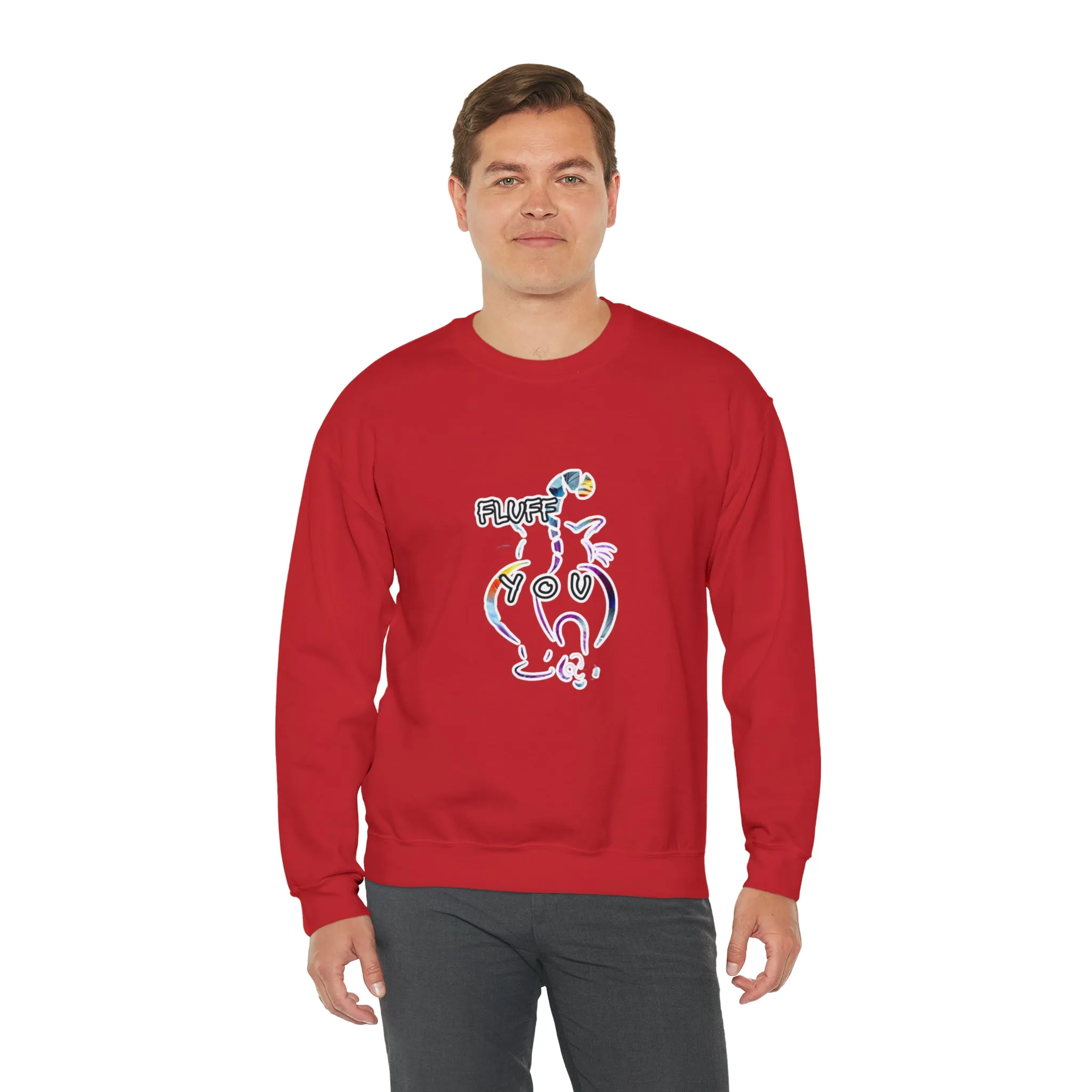 Fluff you Unisex Heavy Blend™ Crewneck Sweatshirt