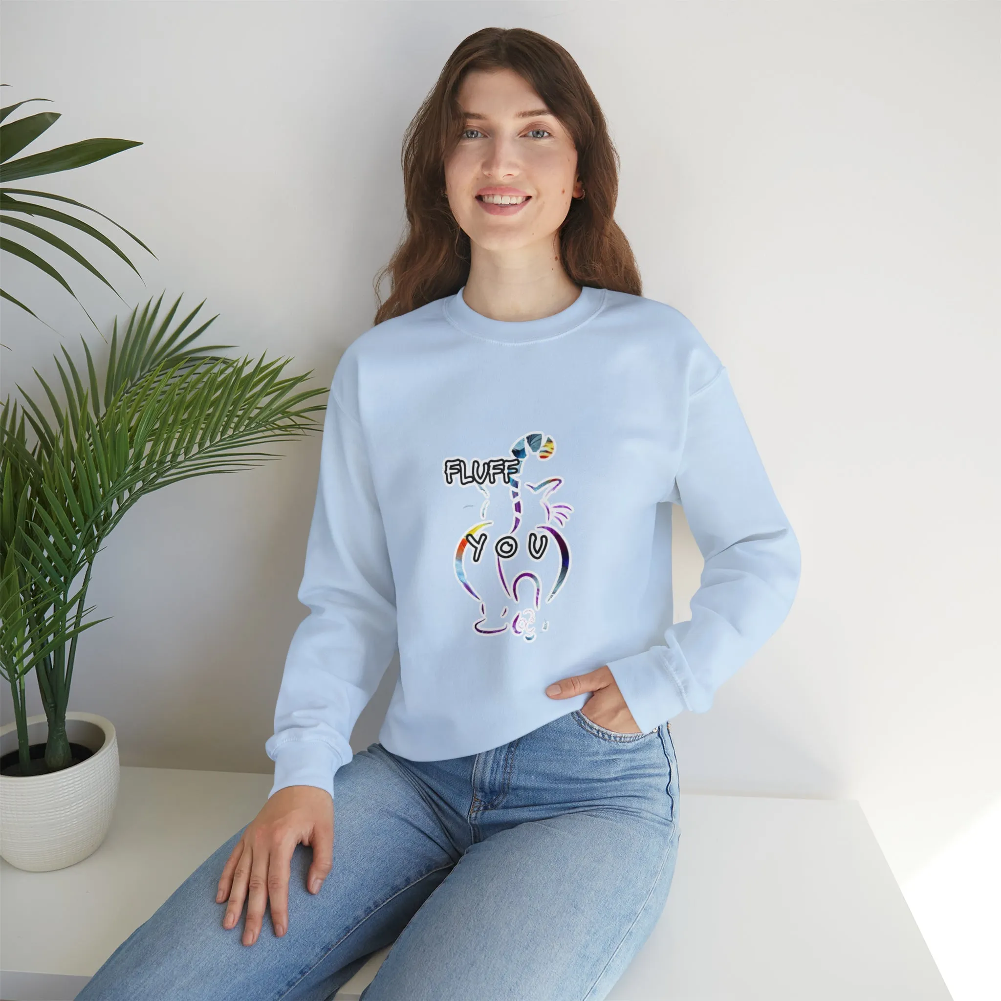 Fluff you Unisex Heavy Blend™ Crewneck Sweatshirt