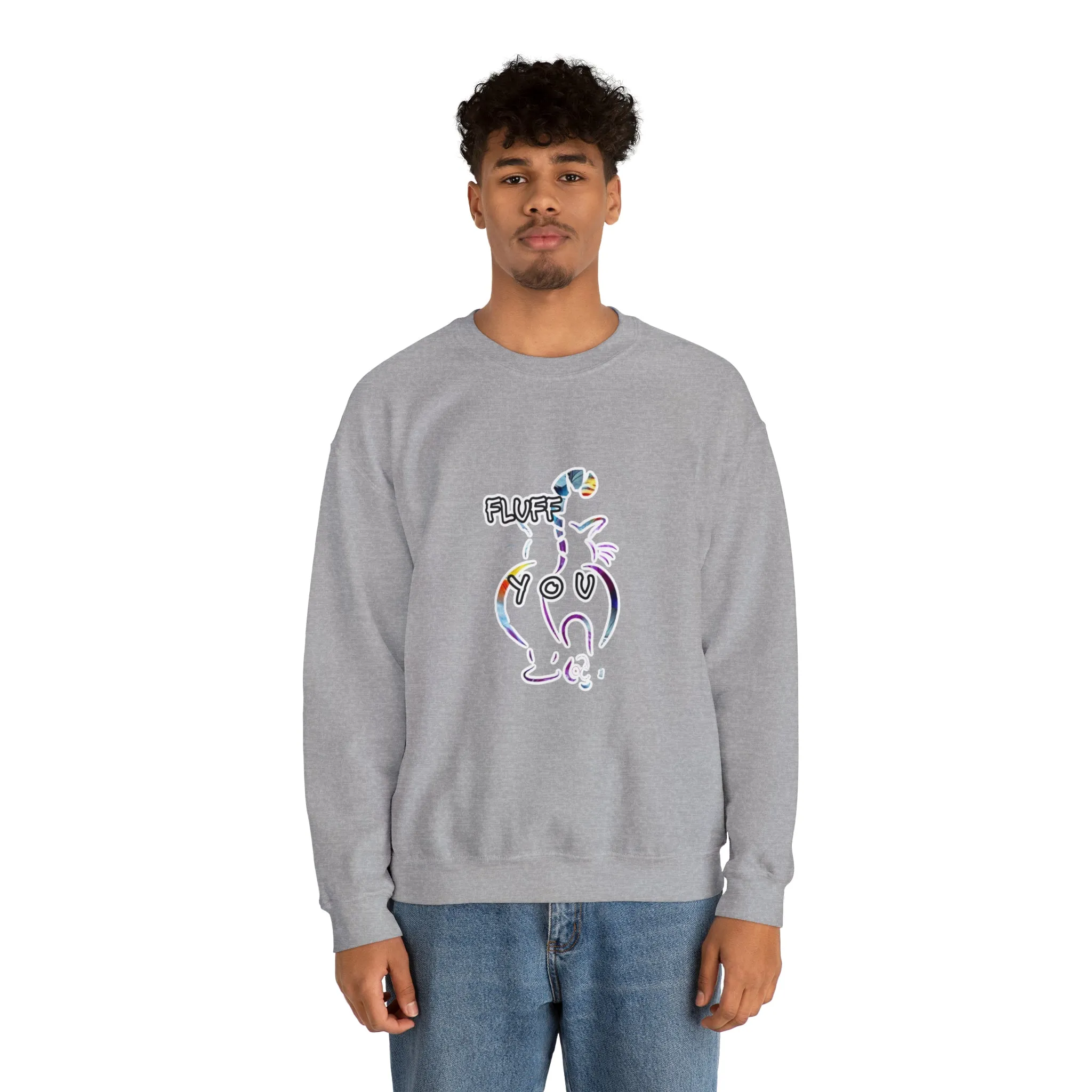 Fluff you Unisex Heavy Blend™ Crewneck Sweatshirt