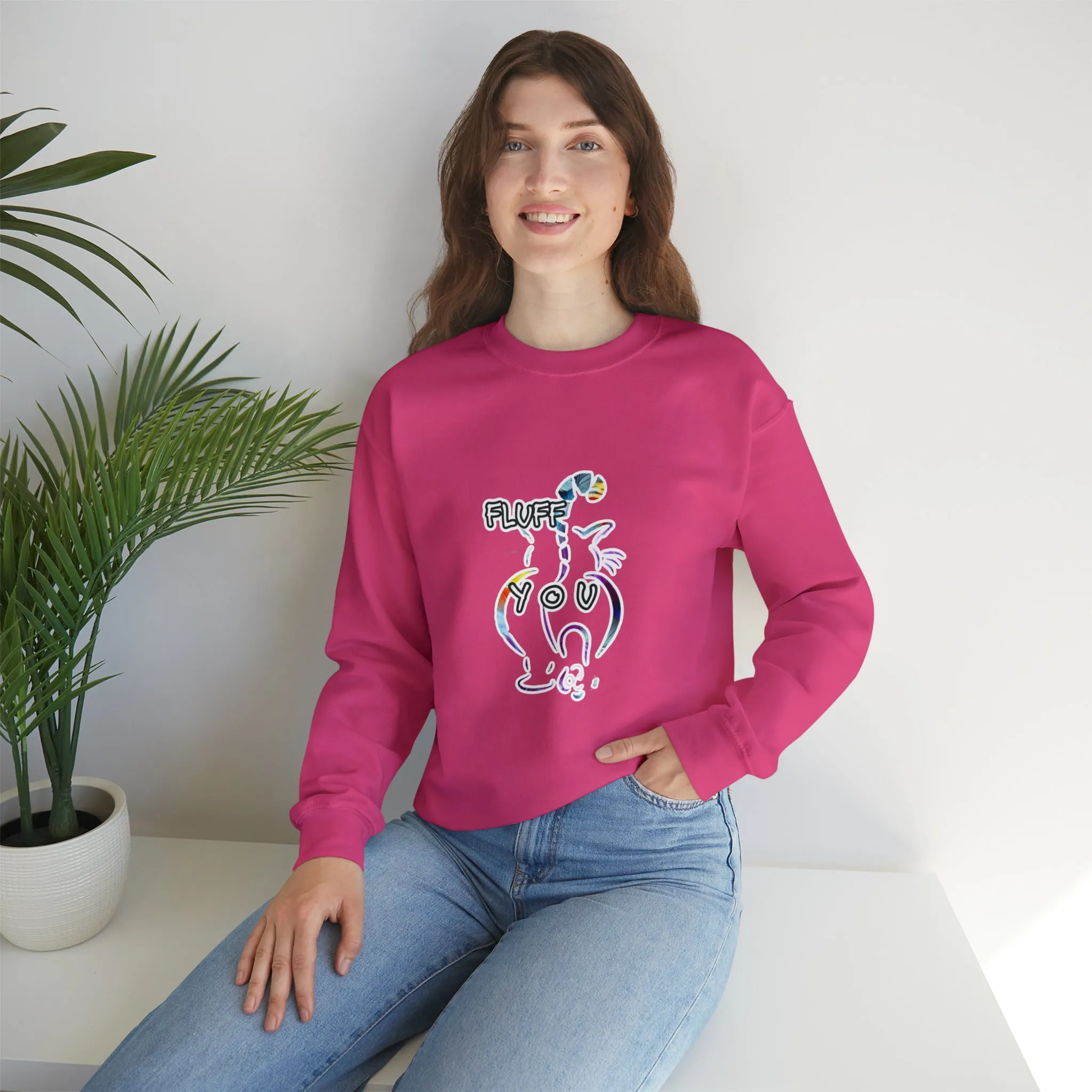 Fluff you Unisex Heavy Blend™ Crewneck Sweatshirt