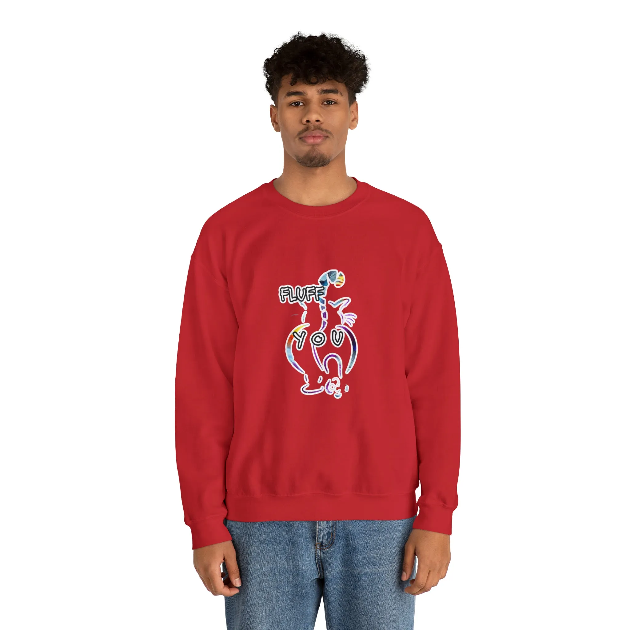 Fluff you Unisex Heavy Blend™ Crewneck Sweatshirt