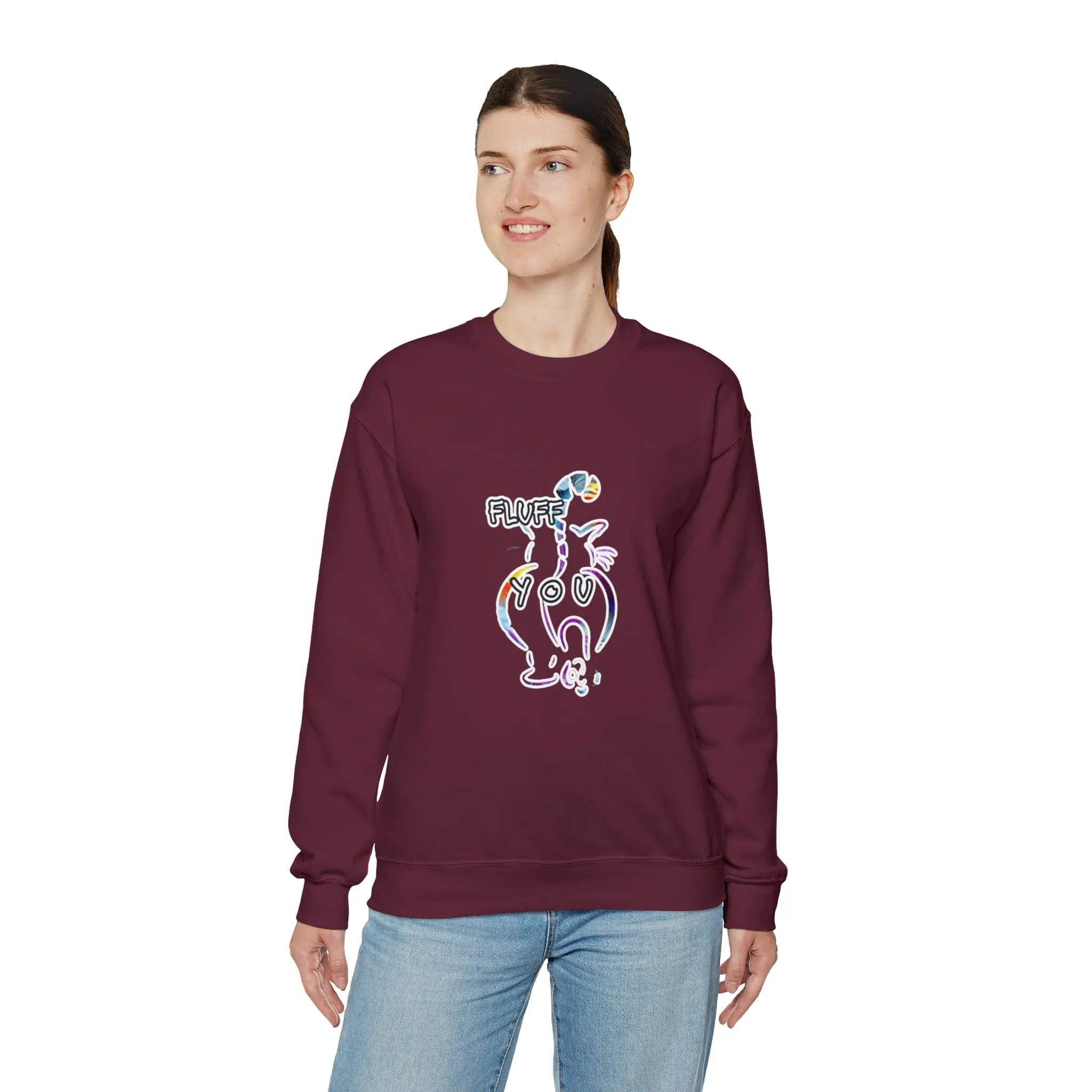 Fluff you Unisex Heavy Blend™ Crewneck Sweatshirt