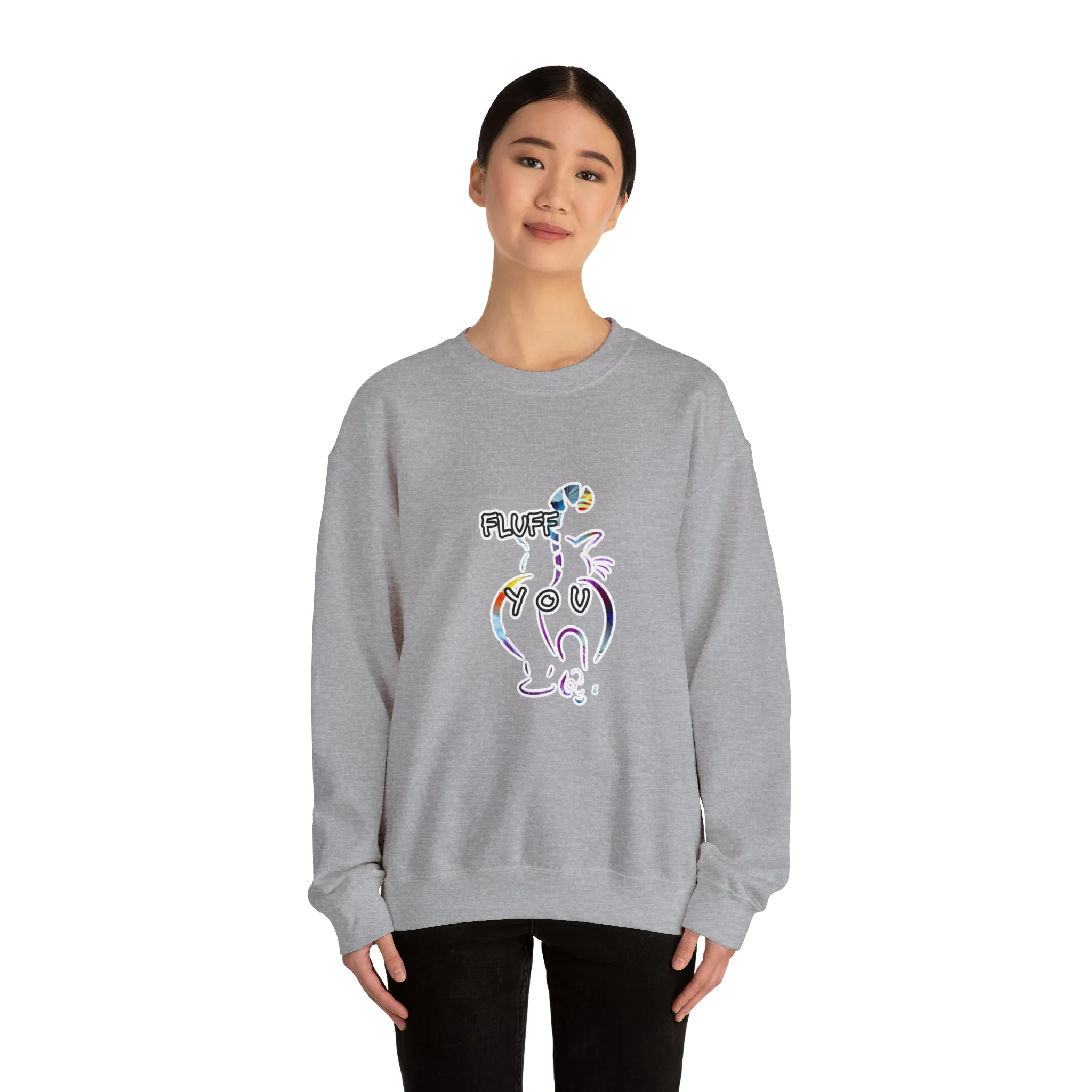 Fluff you Unisex Heavy Blend™ Crewneck Sweatshirt