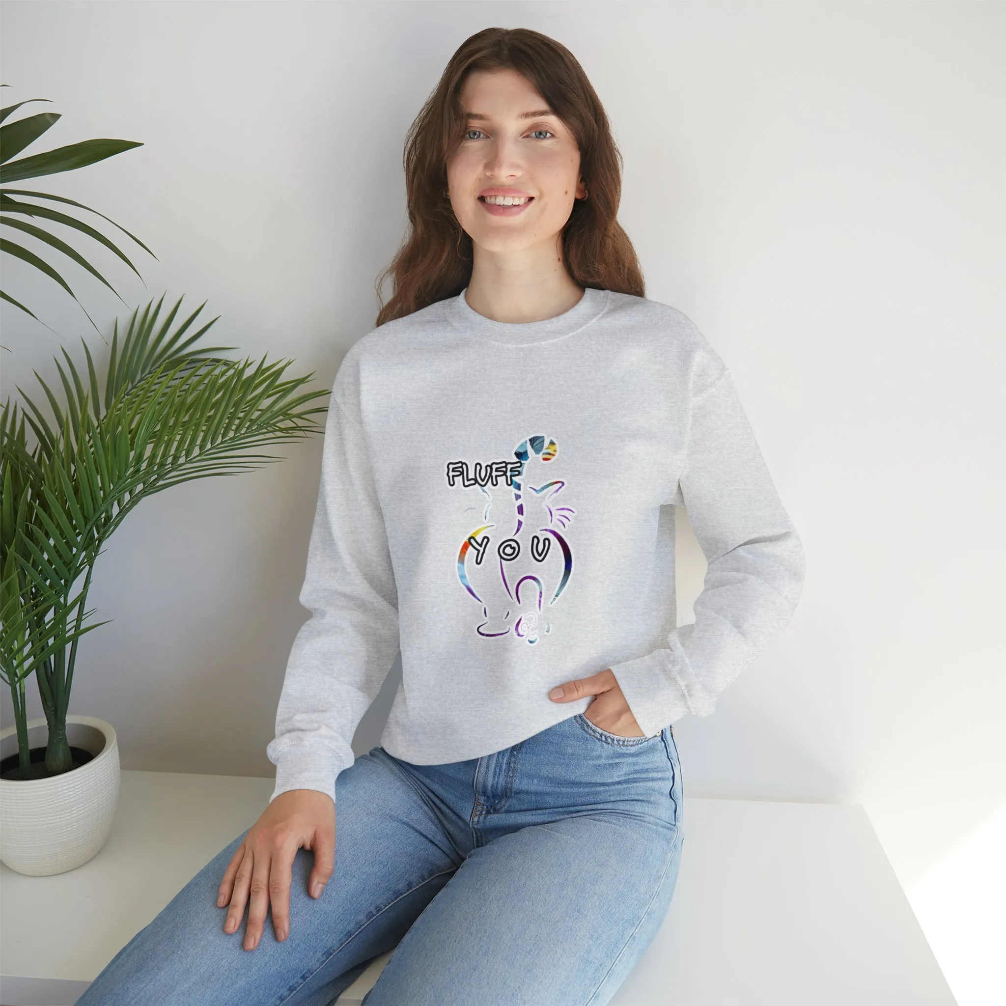 Fluff you Unisex Heavy Blend™ Crewneck Sweatshirt