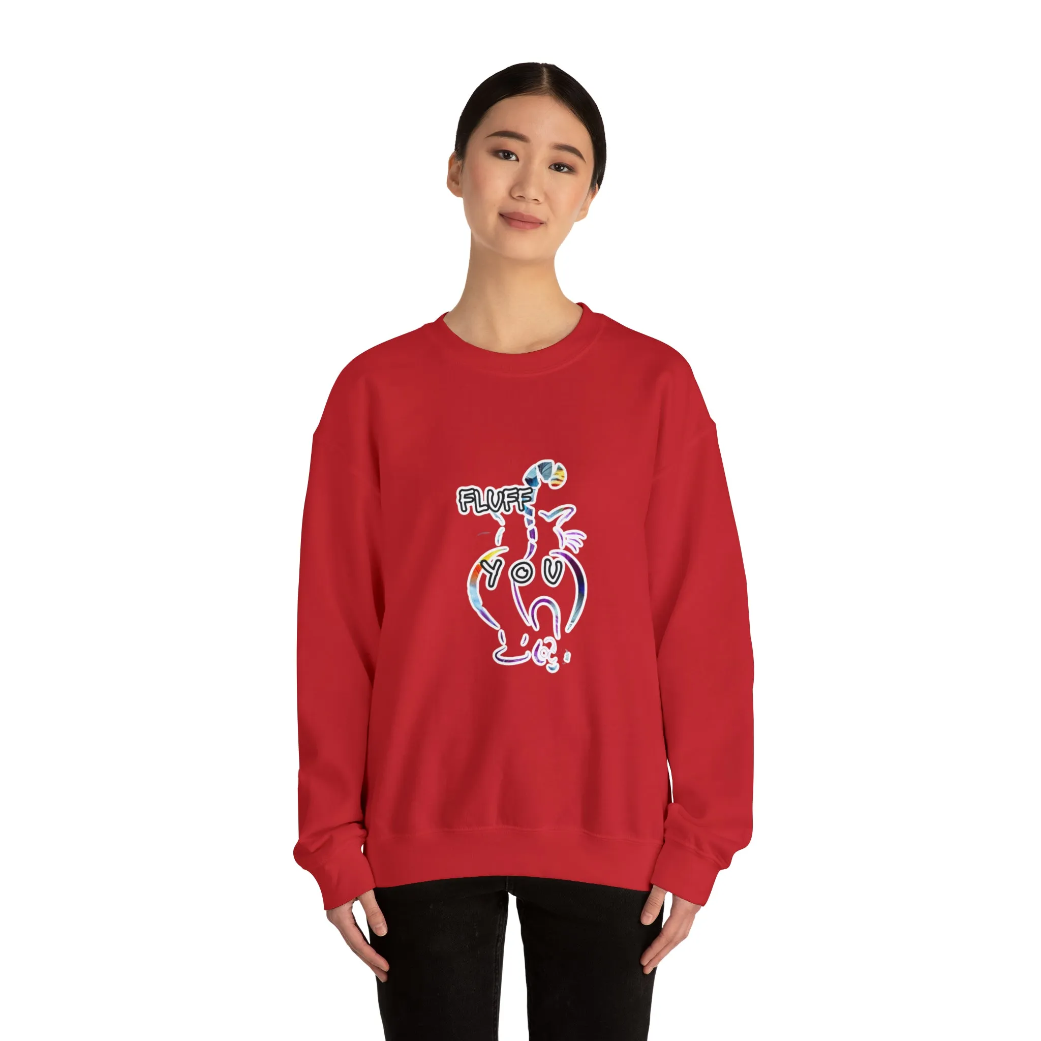 Fluff you Unisex Heavy Blend™ Crewneck Sweatshirt