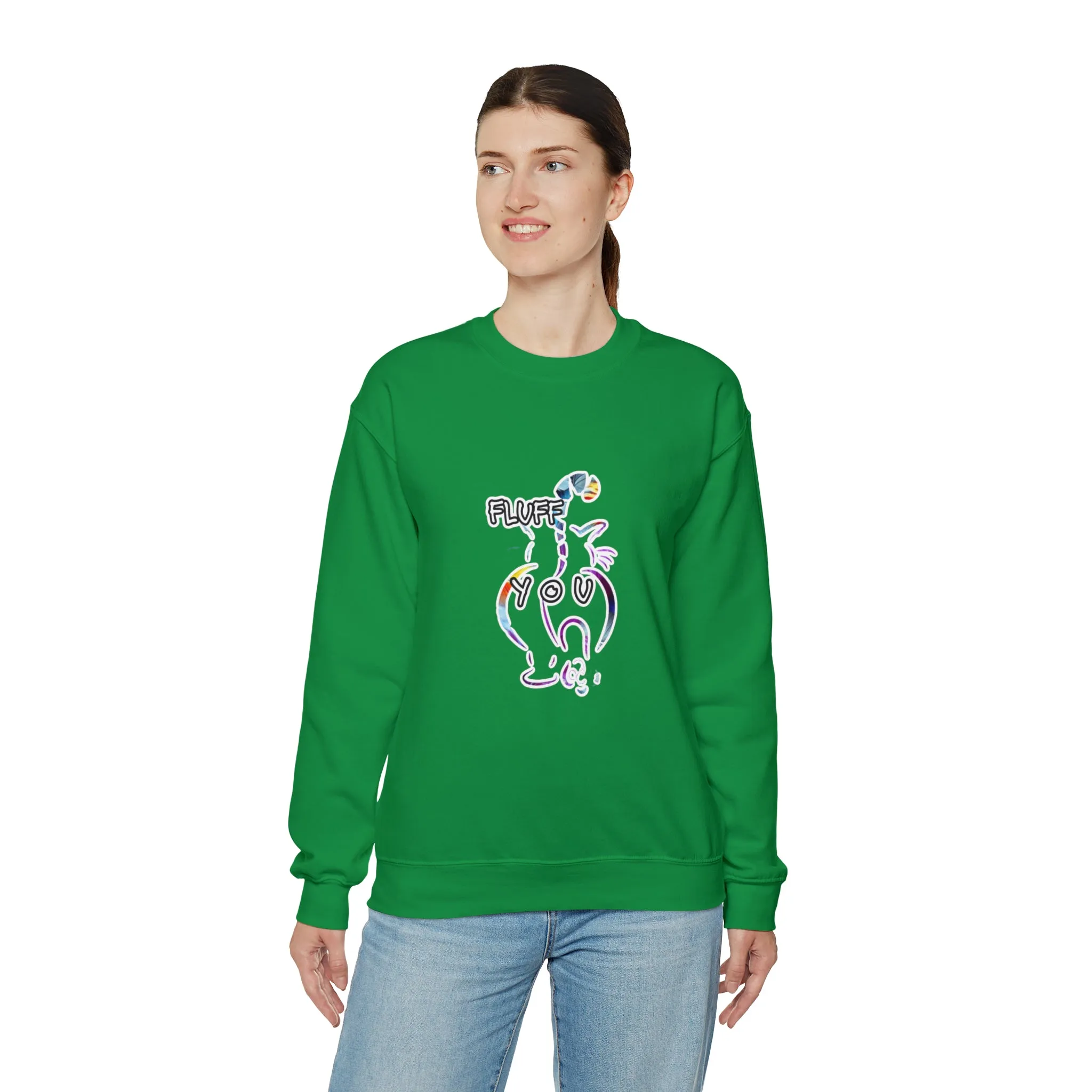 Fluff you Unisex Heavy Blend™ Crewneck Sweatshirt