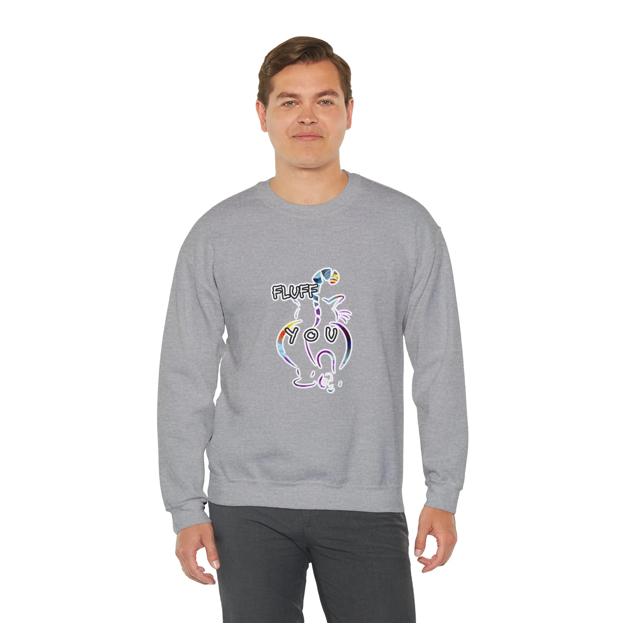 Fluff you Unisex Heavy Blend™ Crewneck Sweatshirt