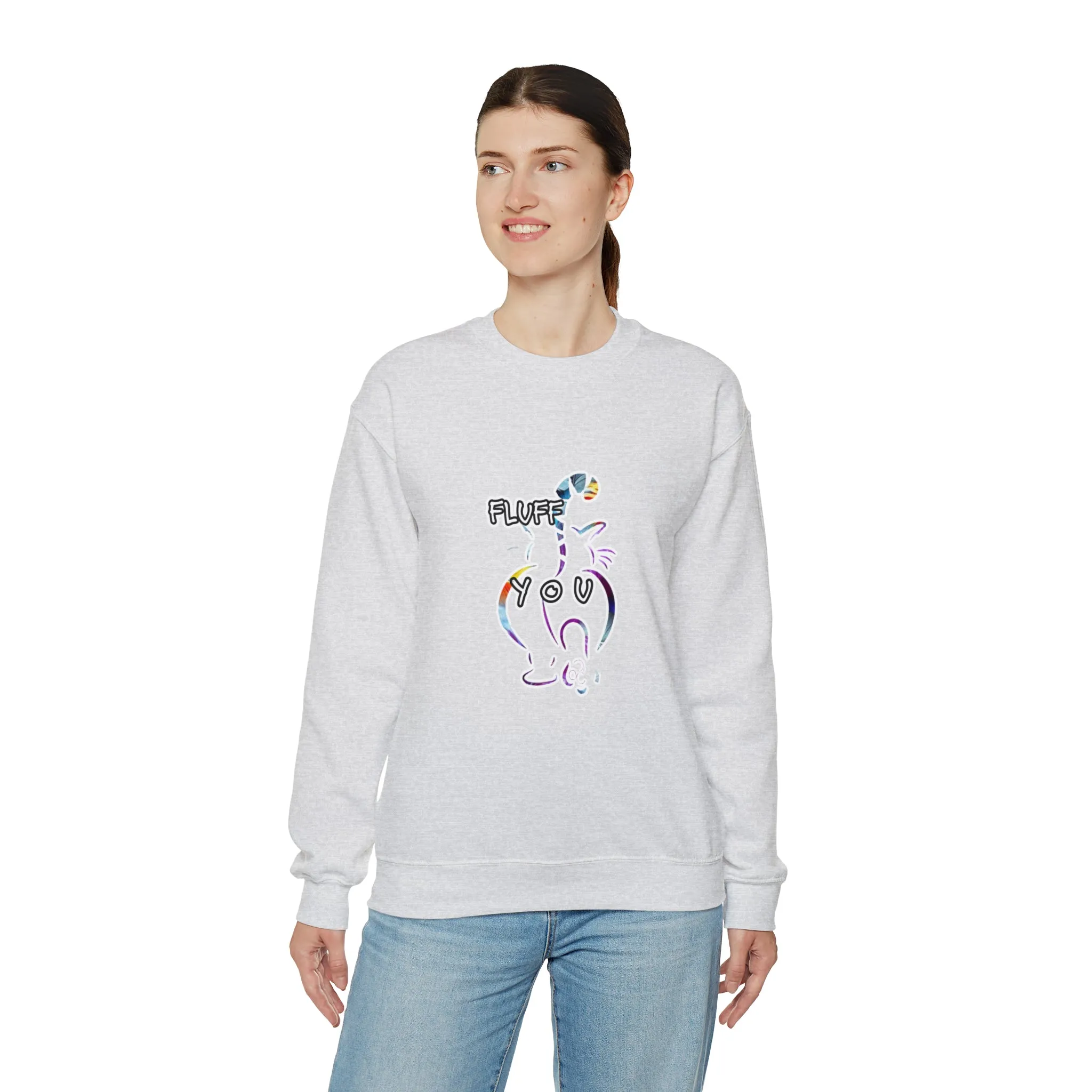 Fluff you Unisex Heavy Blend™ Crewneck Sweatshirt