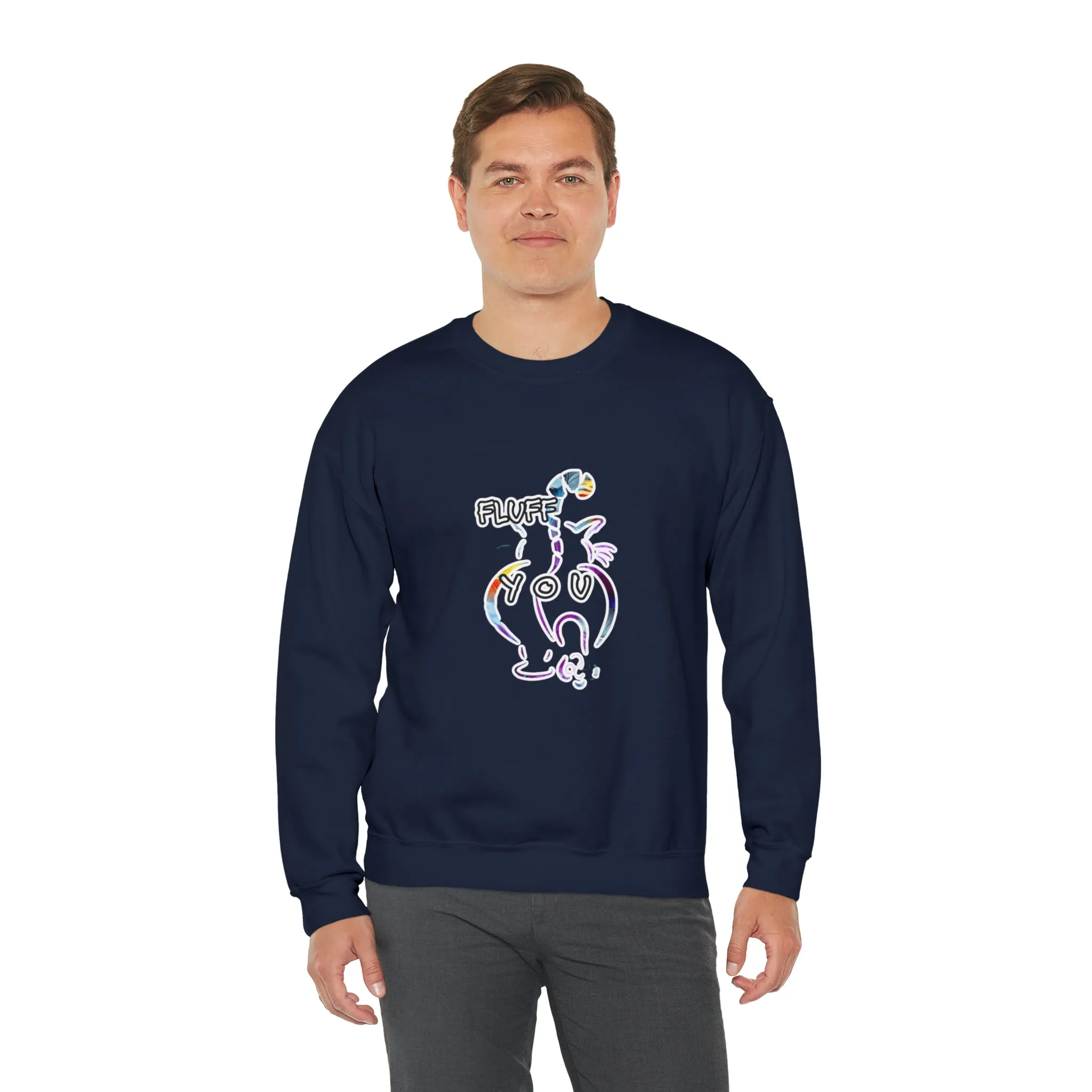 Fluff you Unisex Heavy Blend™ Crewneck Sweatshirt