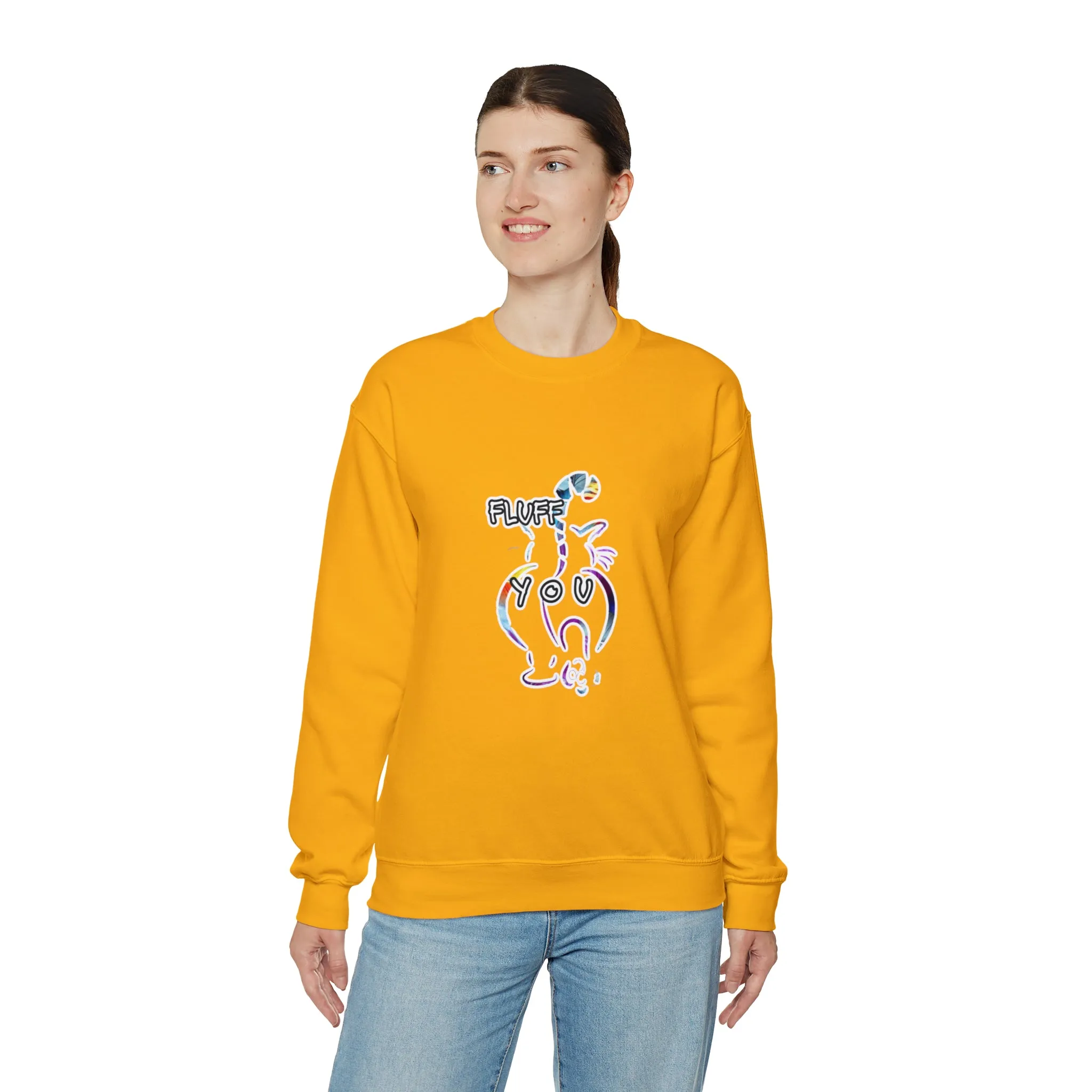 Fluff you Unisex Heavy Blend™ Crewneck Sweatshirt