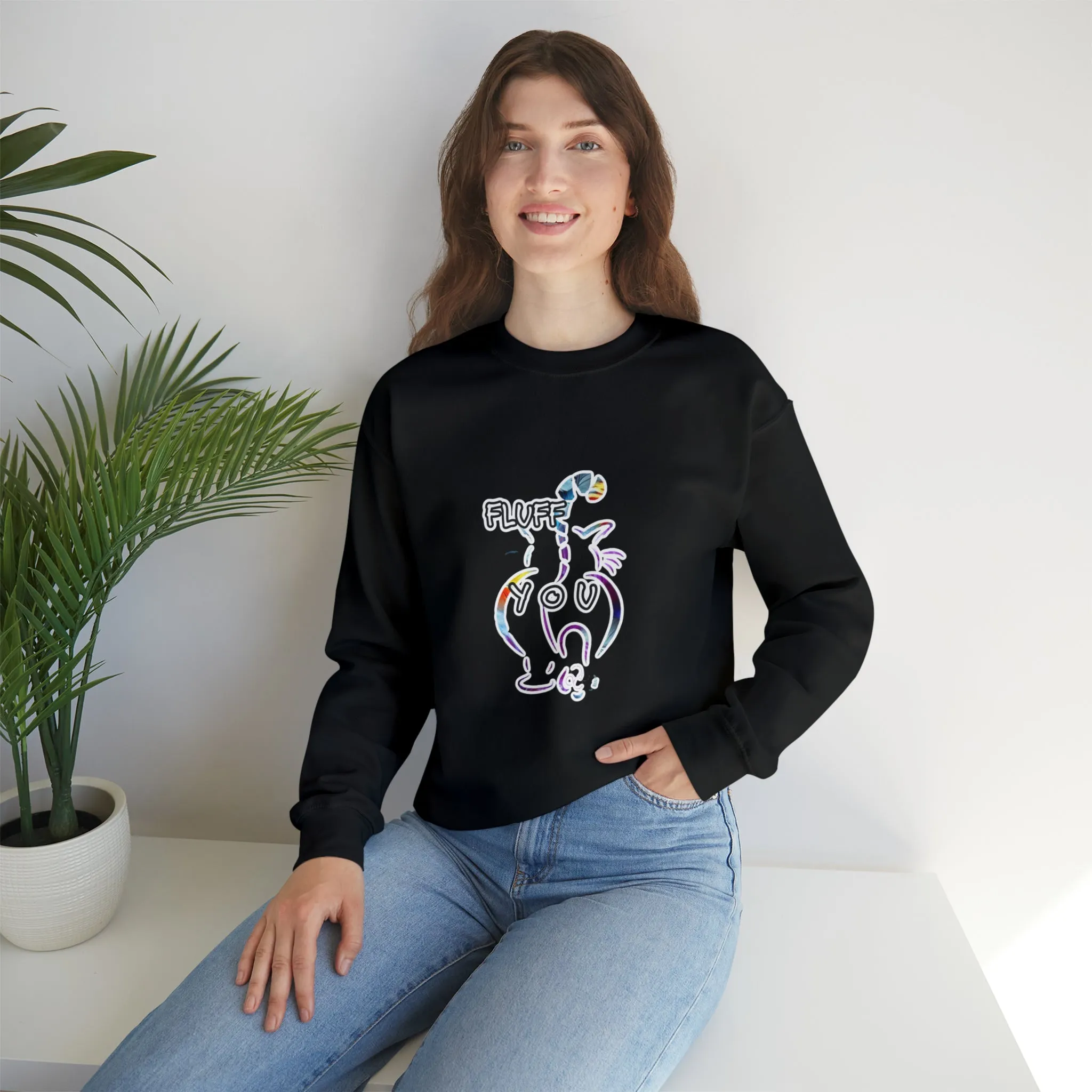 Fluff you Unisex Heavy Blend™ Crewneck Sweatshirt