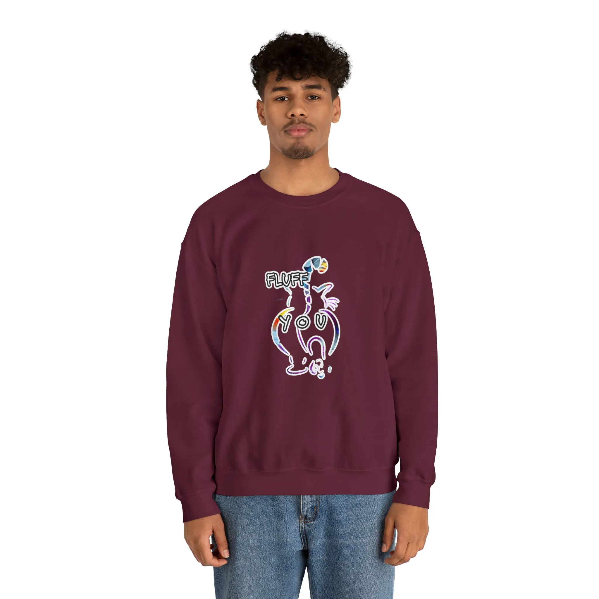 Fluff you Unisex Heavy Blend™ Crewneck Sweatshirt