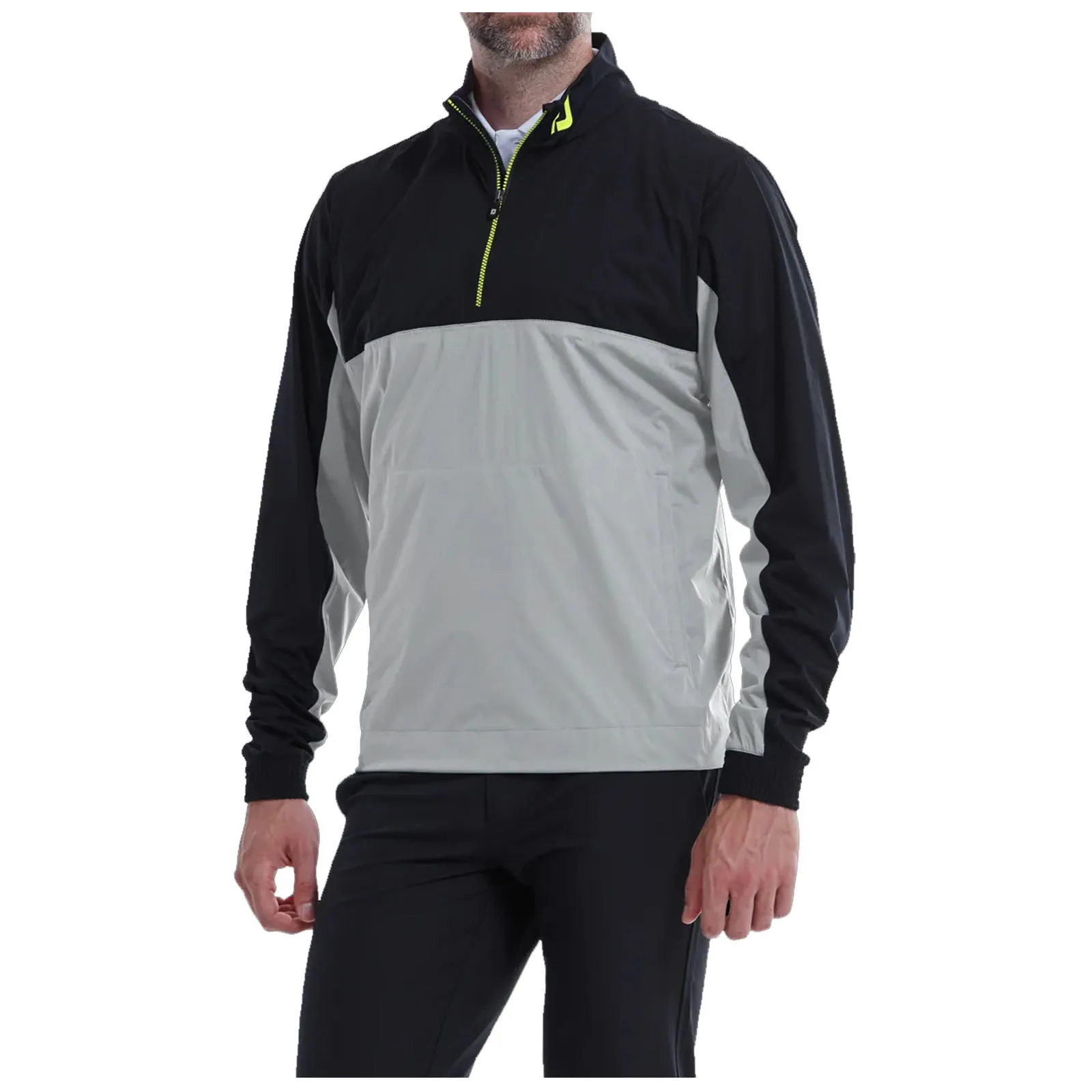 FootJoy Mens HydroKnit Waterproof Half Zip Jacket