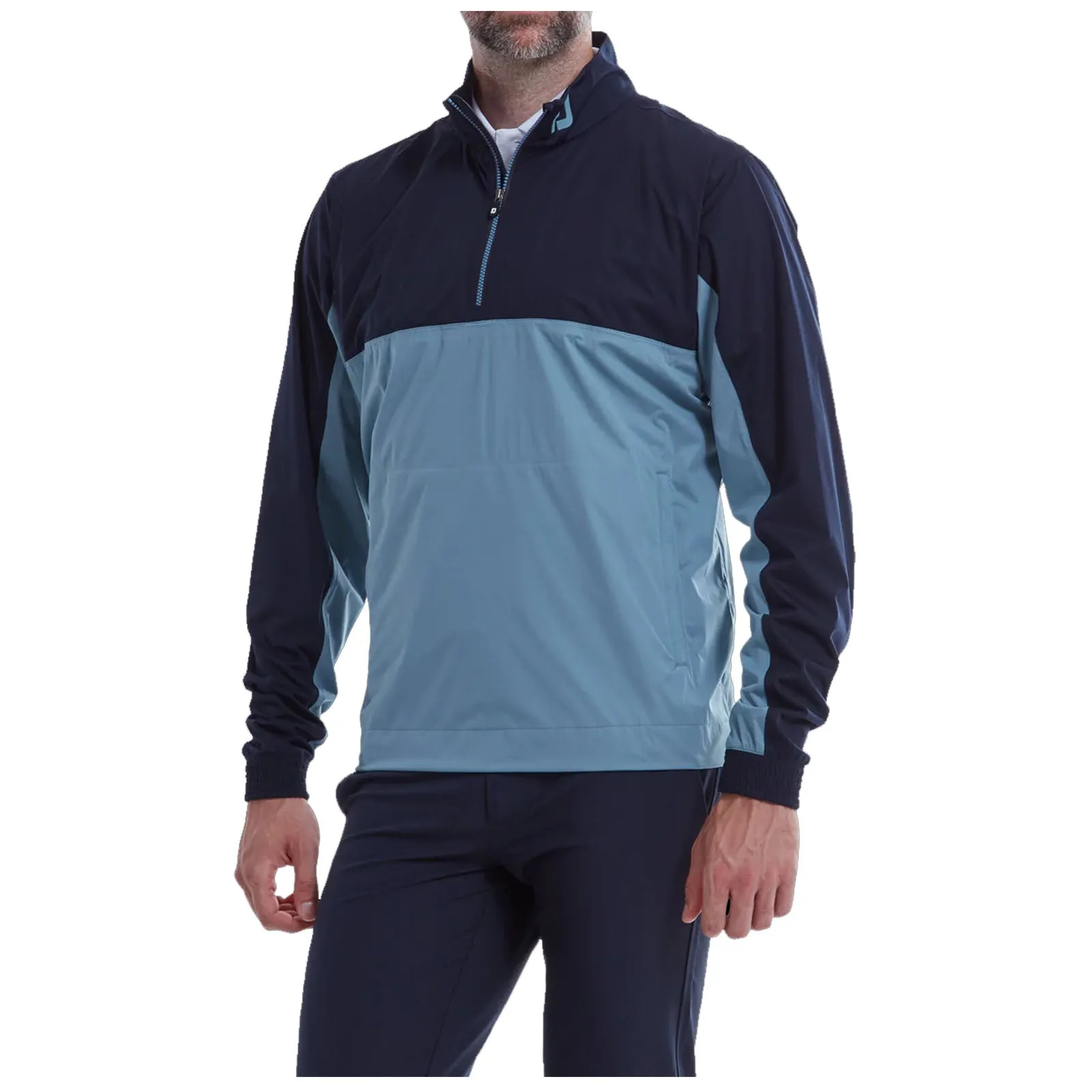 FootJoy Mens HydroKnit Waterproof Half Zip Jacket