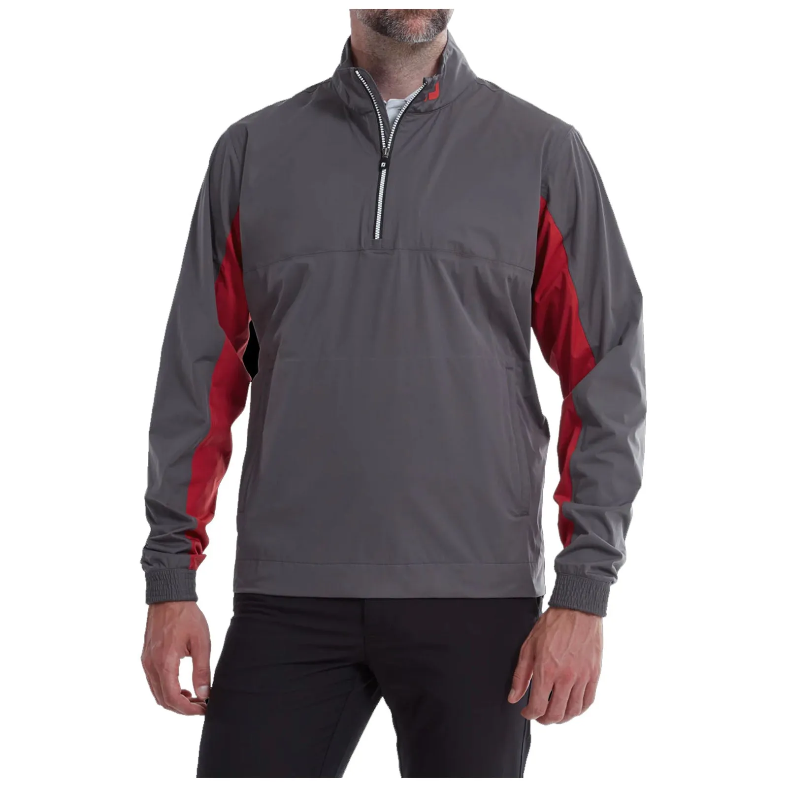 FootJoy Mens HydroKnit Waterproof Half Zip Jacket