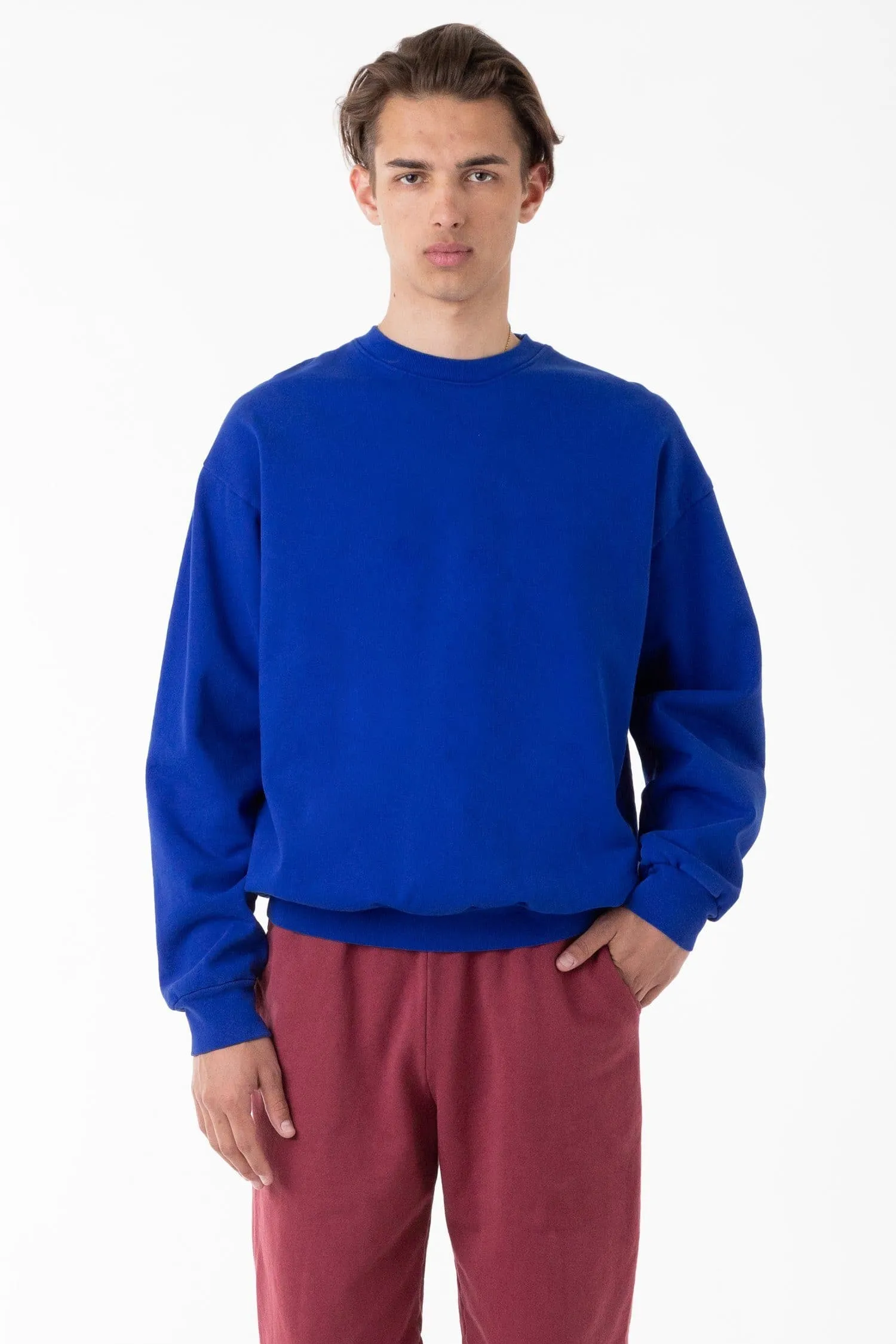 HF07 - Heavy Fleece Crewneck Sweater (Garment Dye 2)