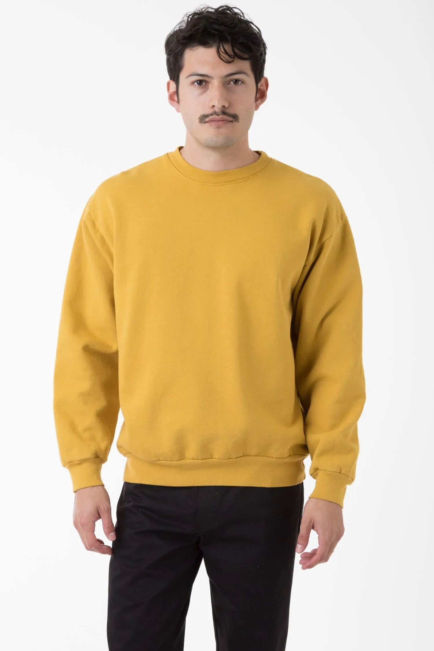 HF07 - Heavy Fleece Crewneck Sweater (Garment Dye 2)