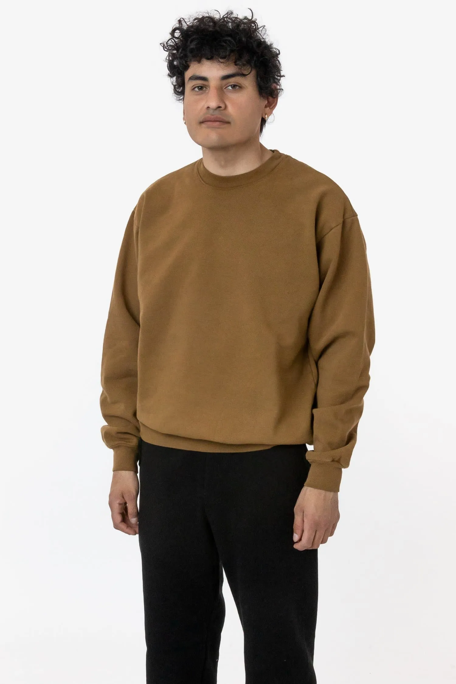 HF07 - Heavy Fleece Crewneck Sweater (Garment Dye 2)